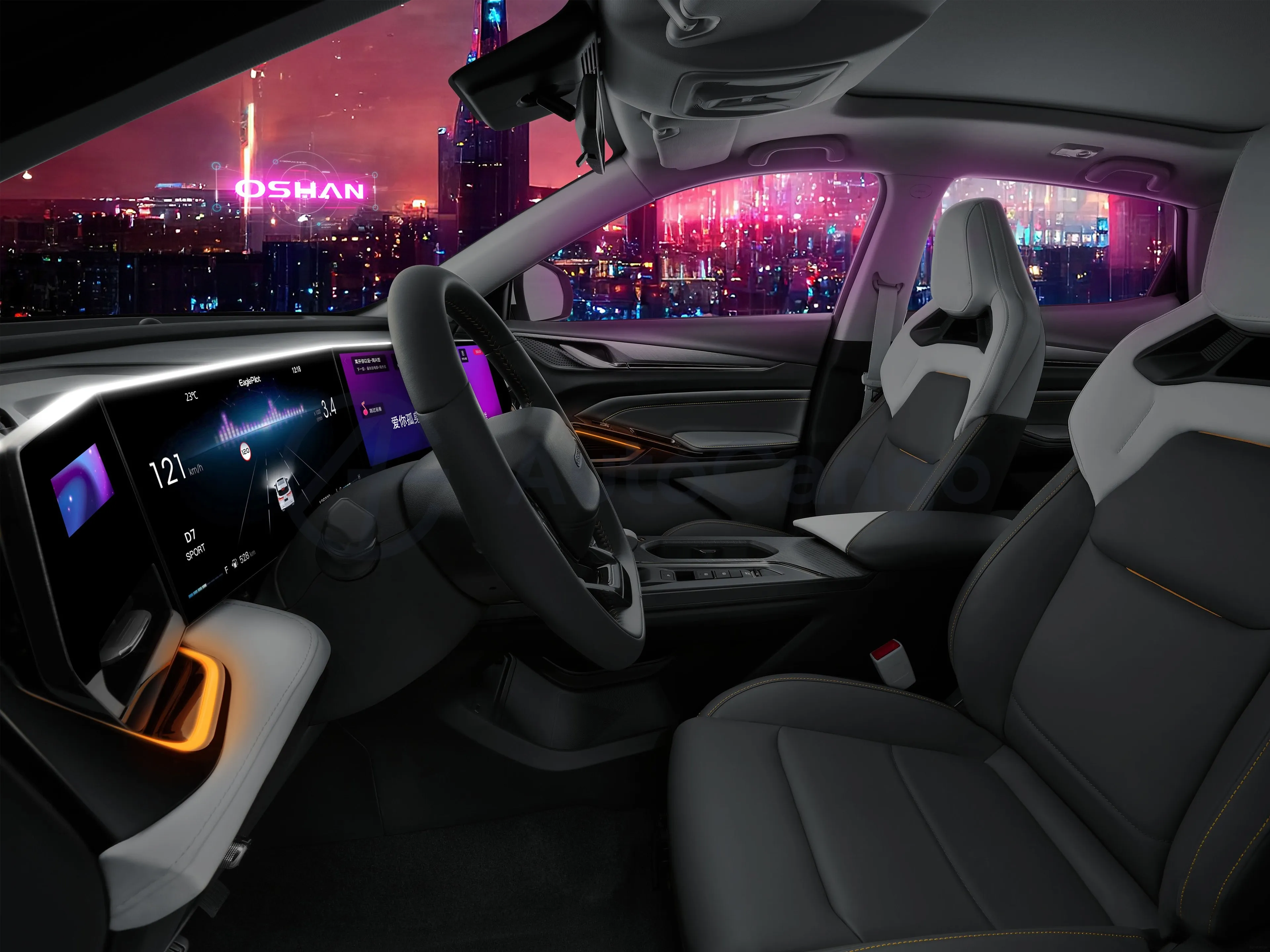 2023 ChangAn Oshan X5 Plus 1.5T 188HP L4 7DCT,autocango,china used car exporter,china ev exporter,chinese used car exporter,chinese used ev exporter