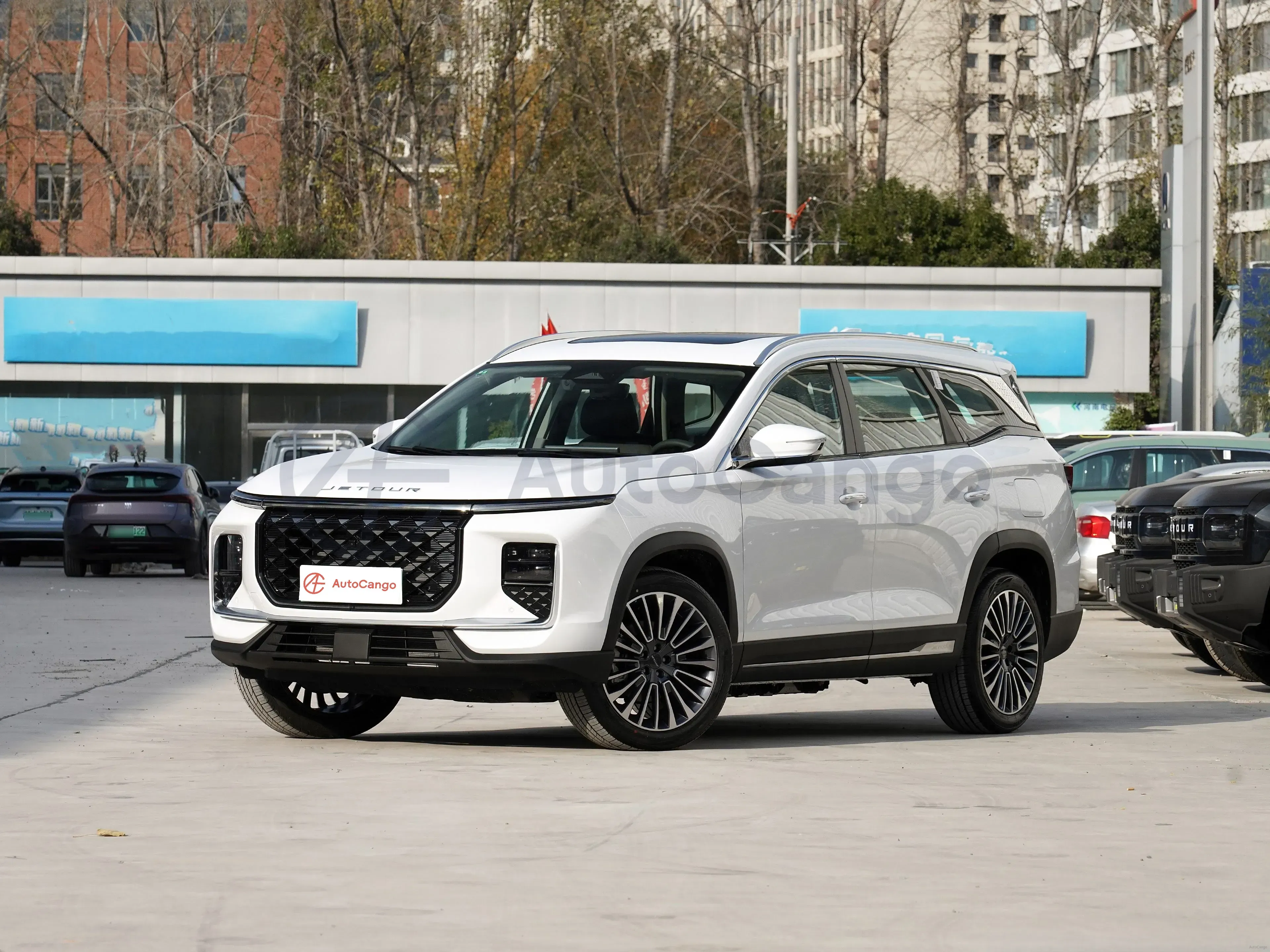 2024 Jetour ShanHai L9 1.5T 156HP L4 2DHT PHEV 19.43KWH,autocango,china used car exporter,china ev exporter,chinese used car exporter,chinese used ev exporter
