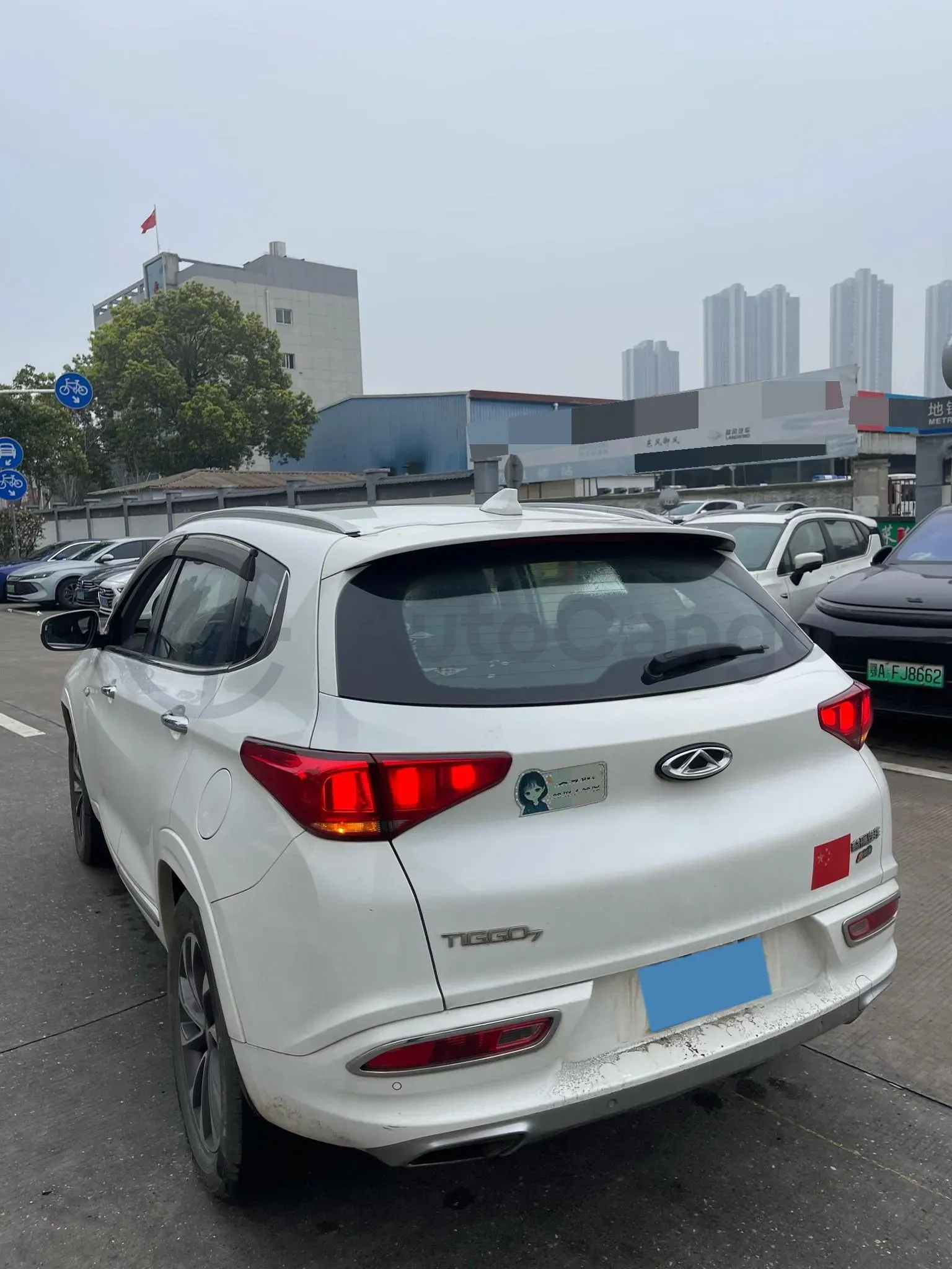 Chery Tiggo 7 2018 1.5T 147HP L4 voiture d'occasion de 2018 à