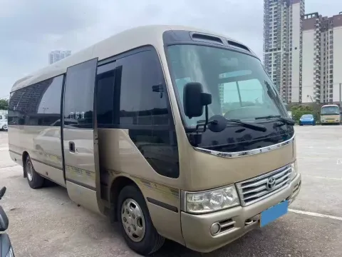 2007 Toyota Coaster 2.7L 147HP L4 5MT,autocango,china used car exporter,china ev exporter,chinese used car exporter,chinese used ev exporter