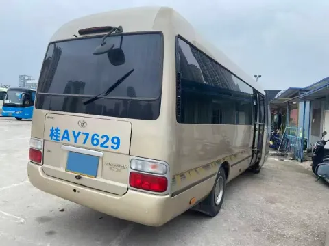 2007 Toyota Coaster 2.7L 147HP L4 5MT,autocango,china used car exporter,china ev exporter,chinese used car exporter,chinese used ev exporter