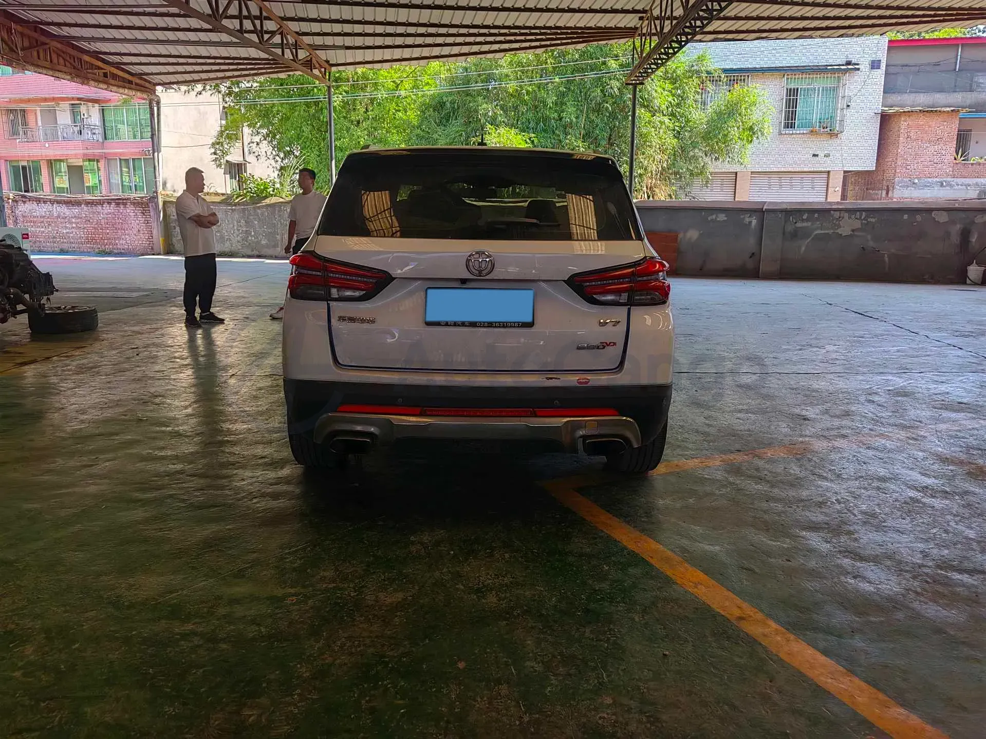 2019 Brilliance Auto V7 1.6T 204HP L4 7DCT,autocango,china used car exporter,china ev exporter,chinese used car exporter,chinese used ev exporter
