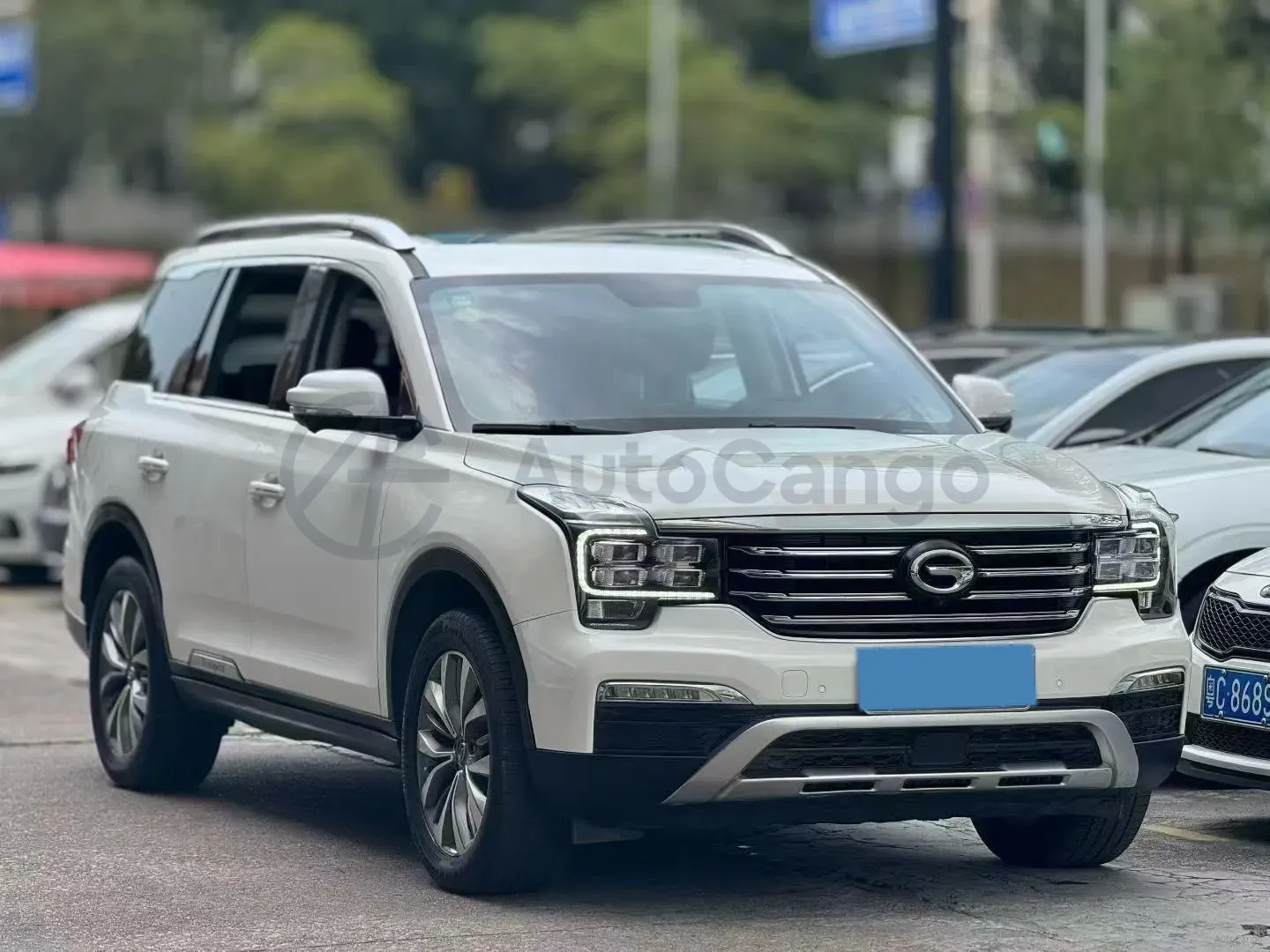 2017 GAC Trumpchi GS8 2.0T 201HP L4 6AT,autocango,china used car exporter,china ev exporter,chinese used car exporter,chinese used ev exporter