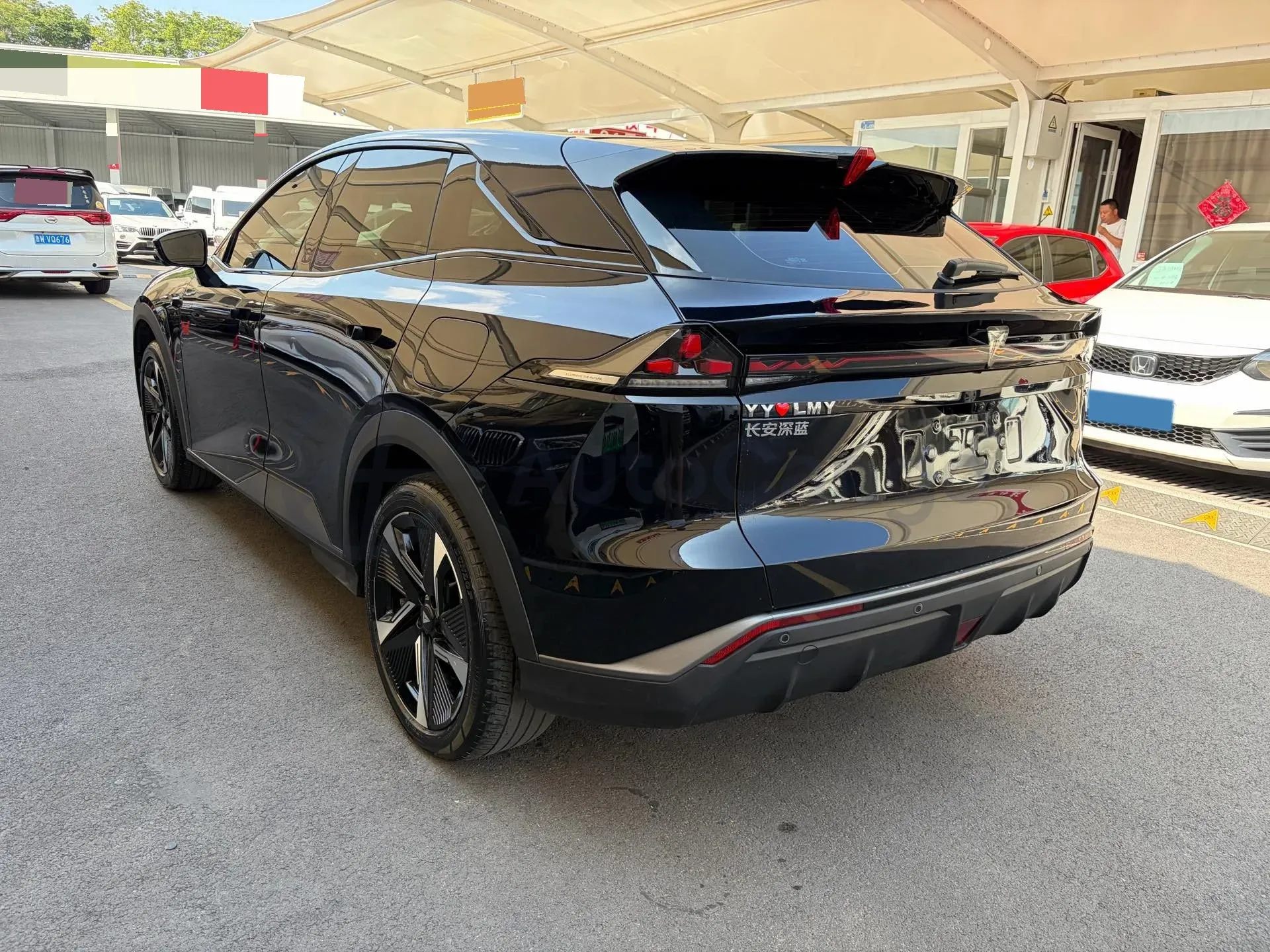 2023 Deepal S07 BEV 66.8KWH,autocango,china used car exporter,china ev exporter,chinese used car exporter,chinese used ev exporter