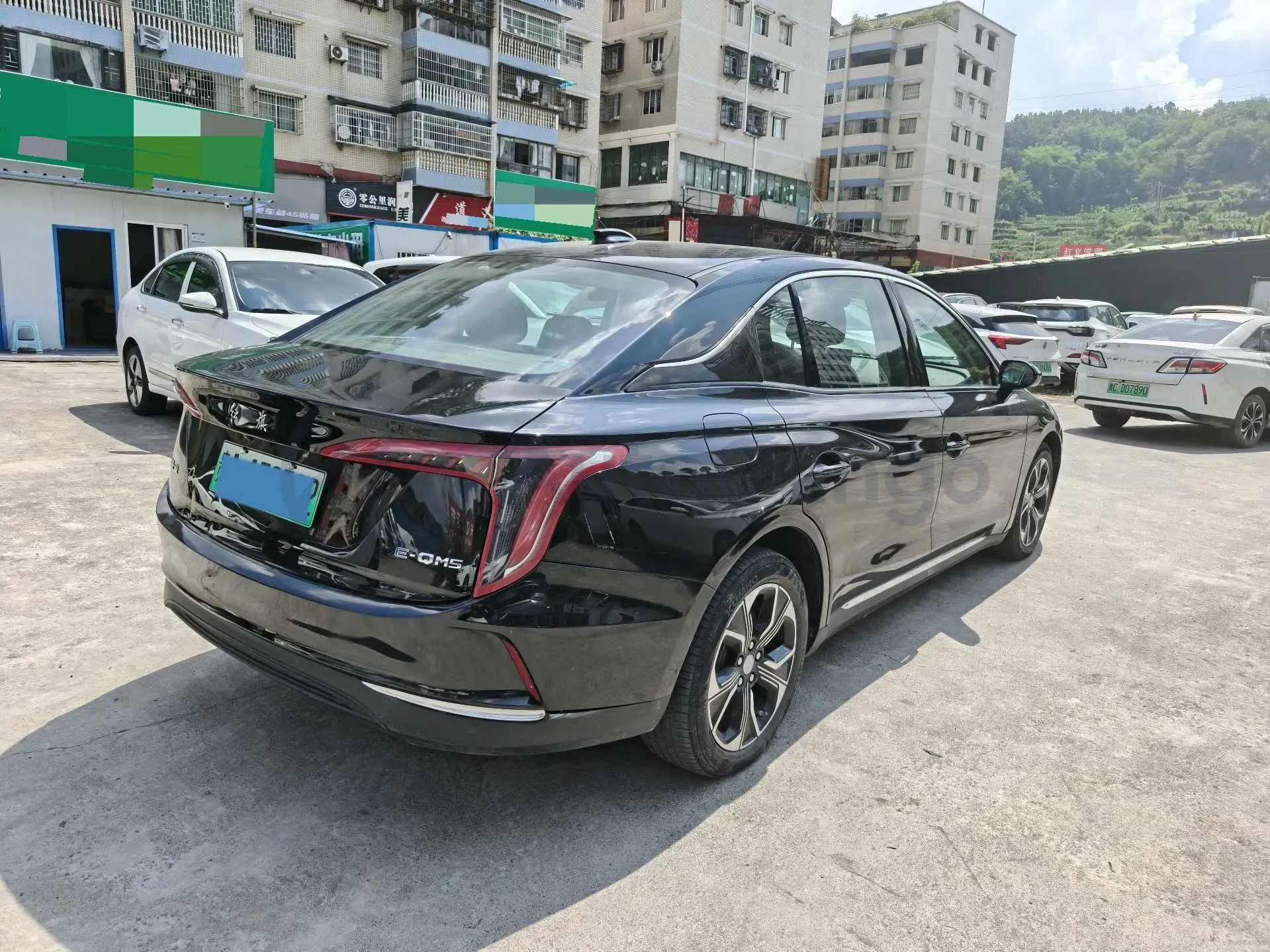 2023 HongQi E-QM5 BEV 54KWH,autocango,china used car exporter,china ev exporter,chinese used car exporter,chinese used ev exporter