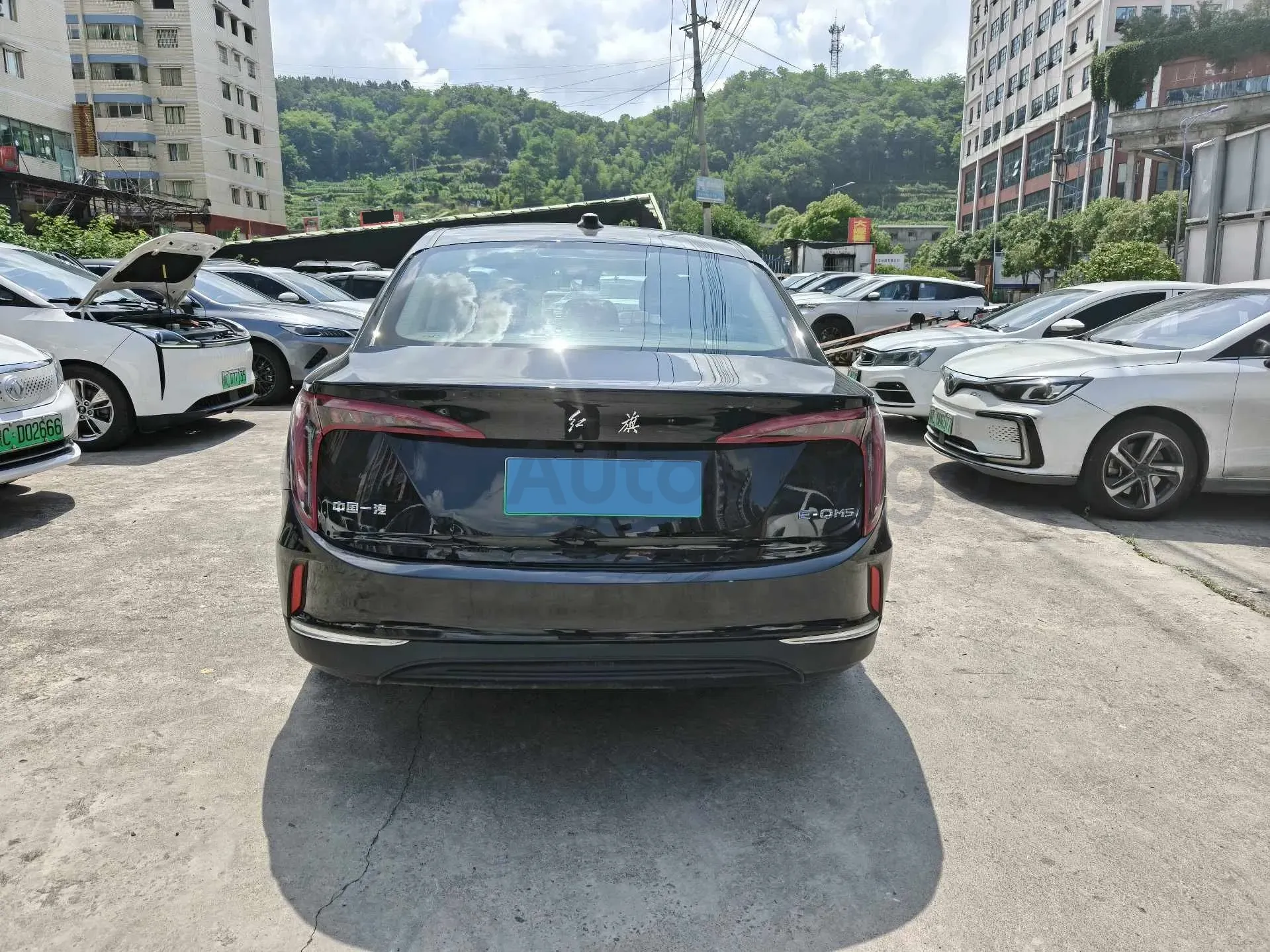 2023 HongQi E-QM5 BEV 54KWH,autocango,china used car exporter,china ev exporter,chinese used car exporter,chinese used ev exporter