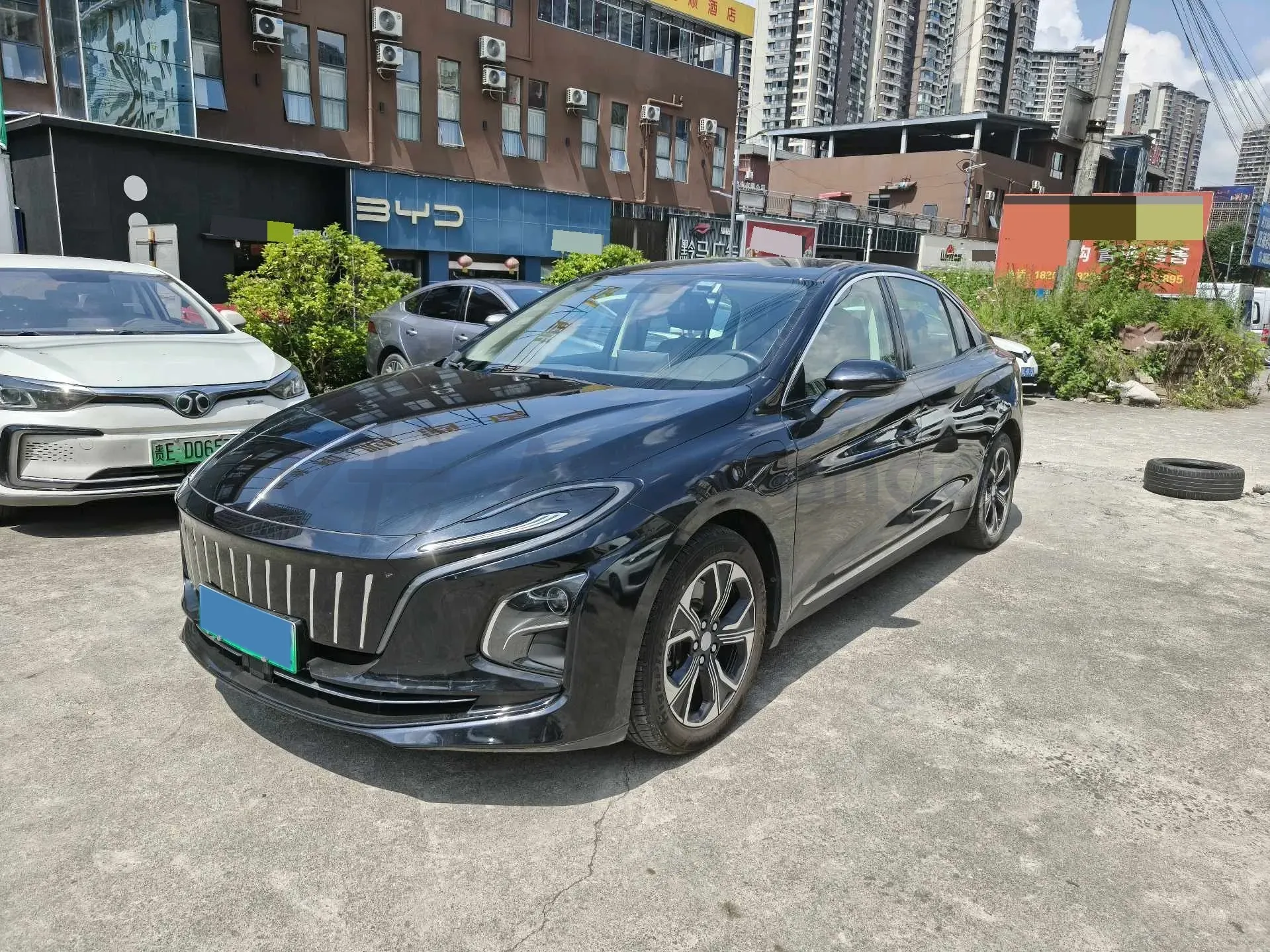 2023 HongQi E-QM5 BEV 54KWH,autocango,china used car exporter,china ev exporter,chinese used car exporter,chinese used ev exporter