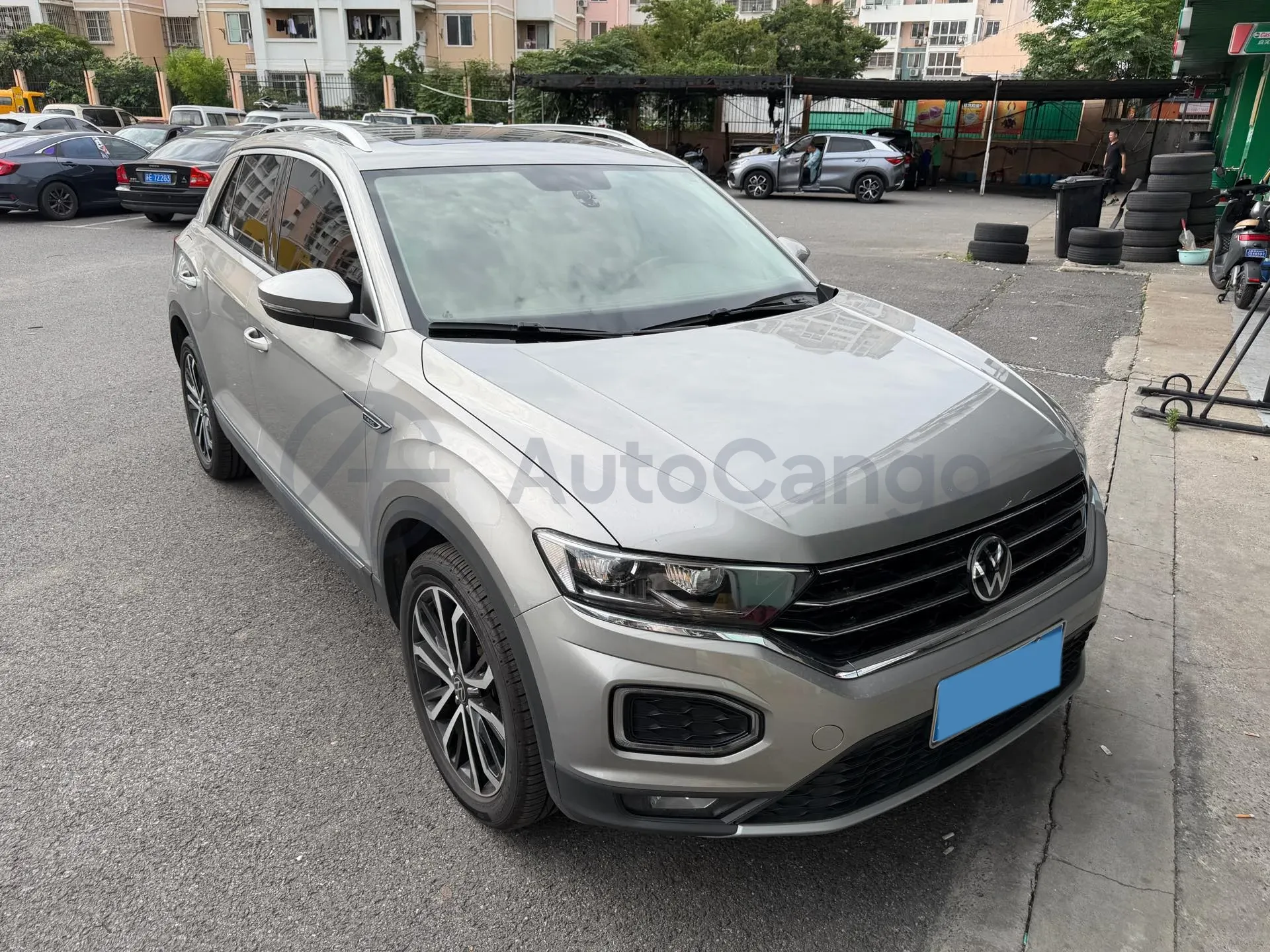 2021 Volkswagen T-Roc 1.4T 150HP L4 7DCT,autocango,china used car exporter,china ev exporter,chinese used car exporter,chinese used ev exporter