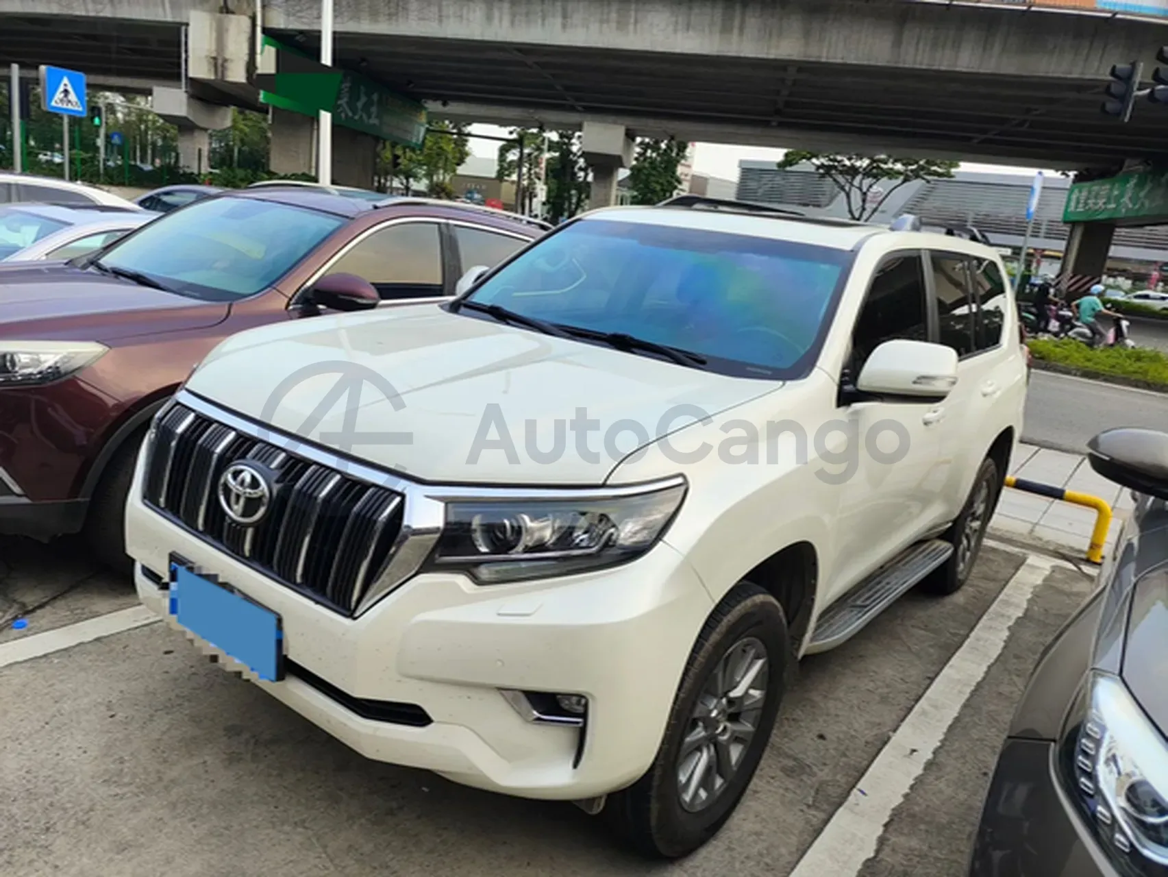 2018 Toyota Land Cruiser Prado 3.5L 280HP V6 6AT,autocango,china used car exporter,china ev exporter,chinese used car exporter,chinese used ev exporter