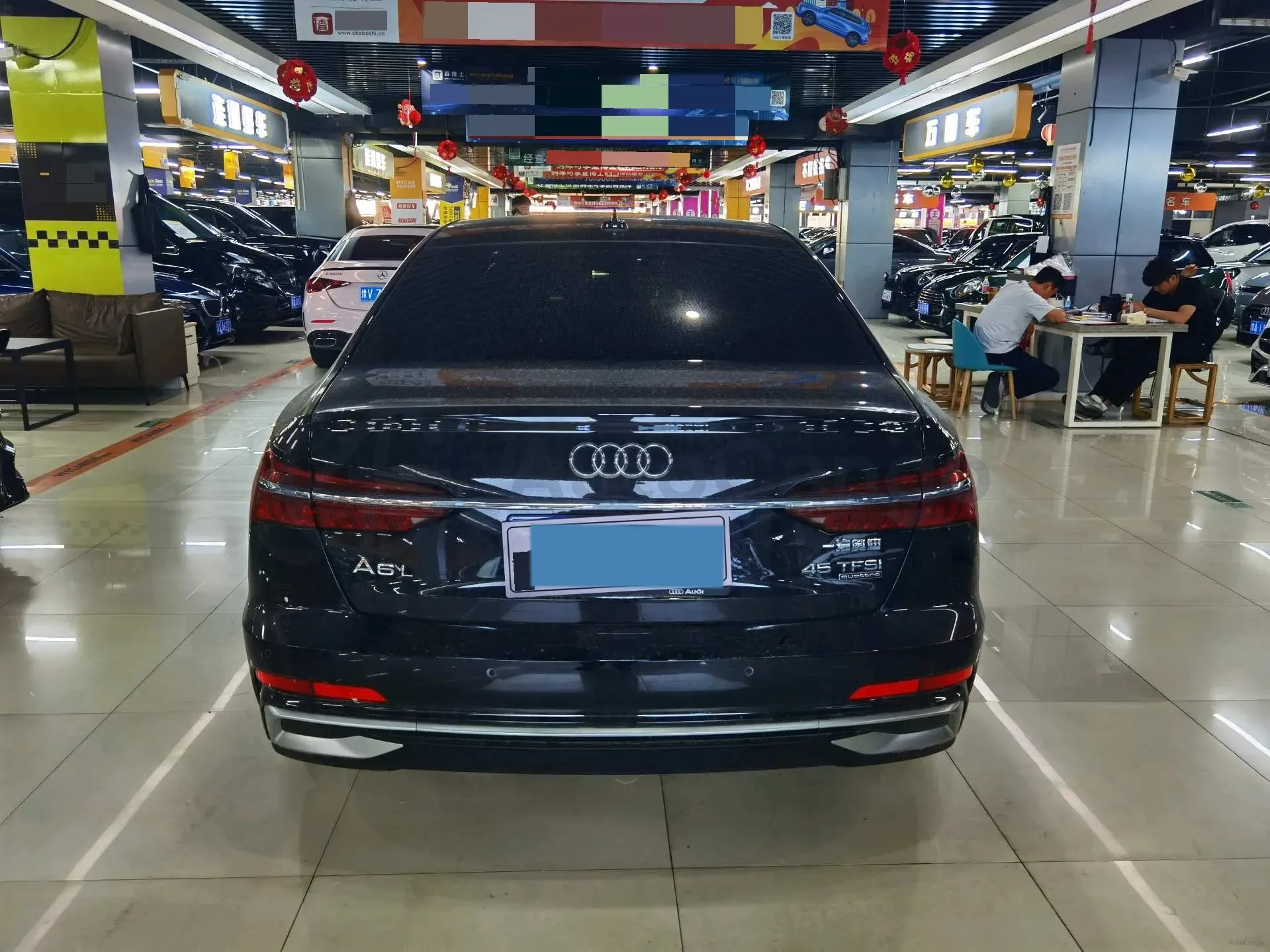 2024 Audi A6L 2.0T 245HP L4 7DCT,autocango,china used car exporter,china ev exporter,chinese used car exporter,chinese used ev exporter
