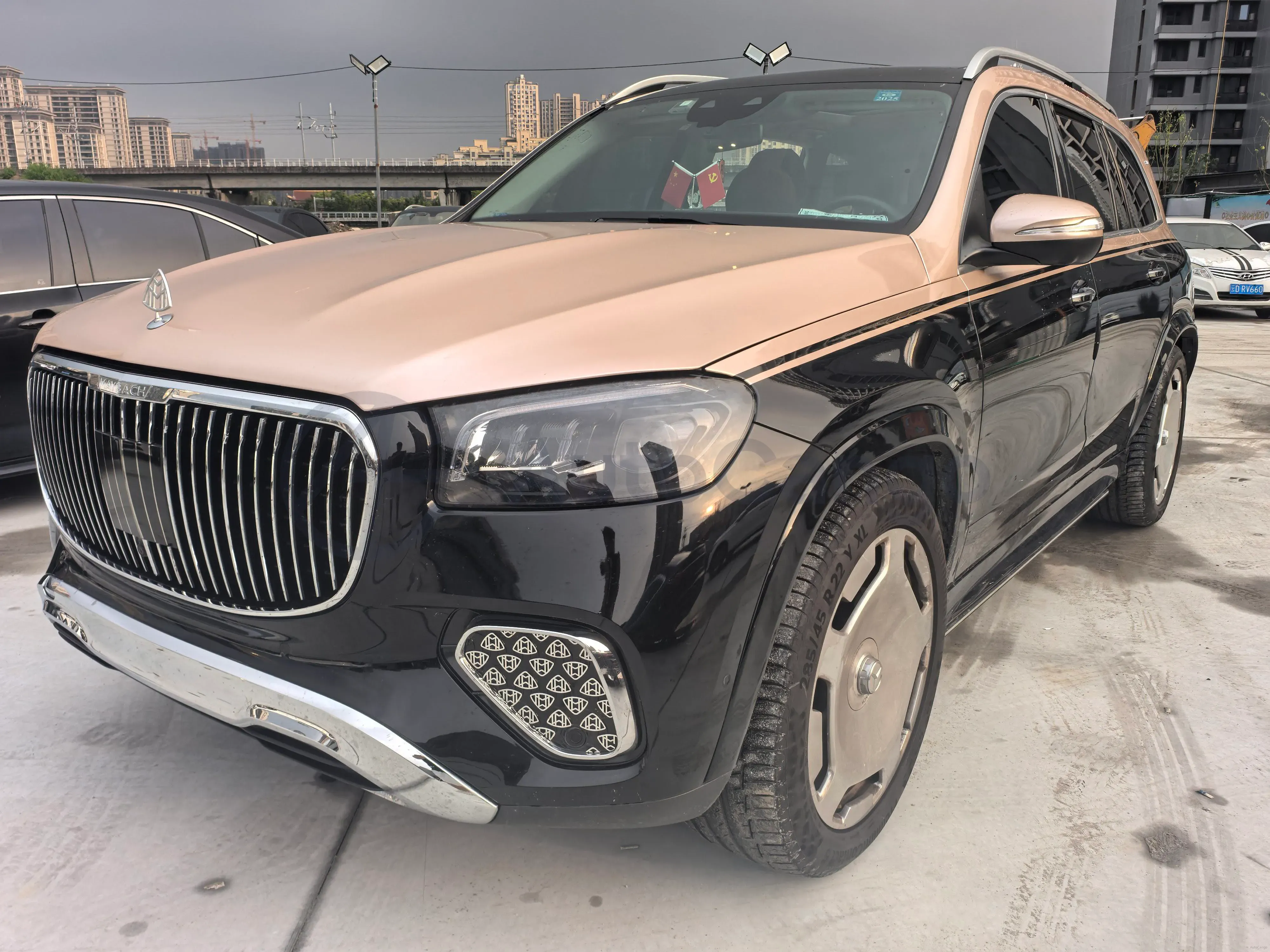 2021 Mercedes-Benz GLS Class 2.5T 367HP L6 9AT,autocango,china used car exporter,china ev exporter,chinese used car exporter,chinese used ev exporter