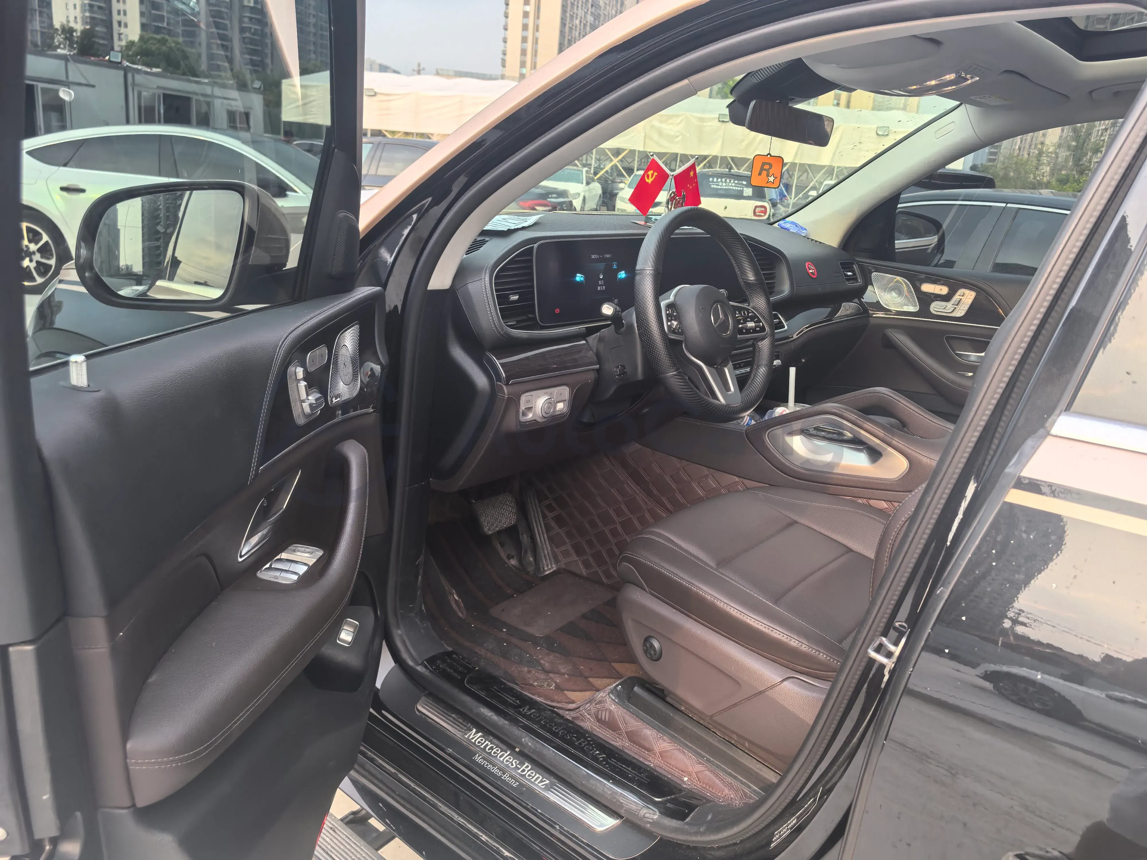 2021 Mercedes-Benz GLS Class 2.5T 367HP L6 9AT,autocango,china used car exporter,china ev exporter,chinese used car exporter,chinese used ev exporter