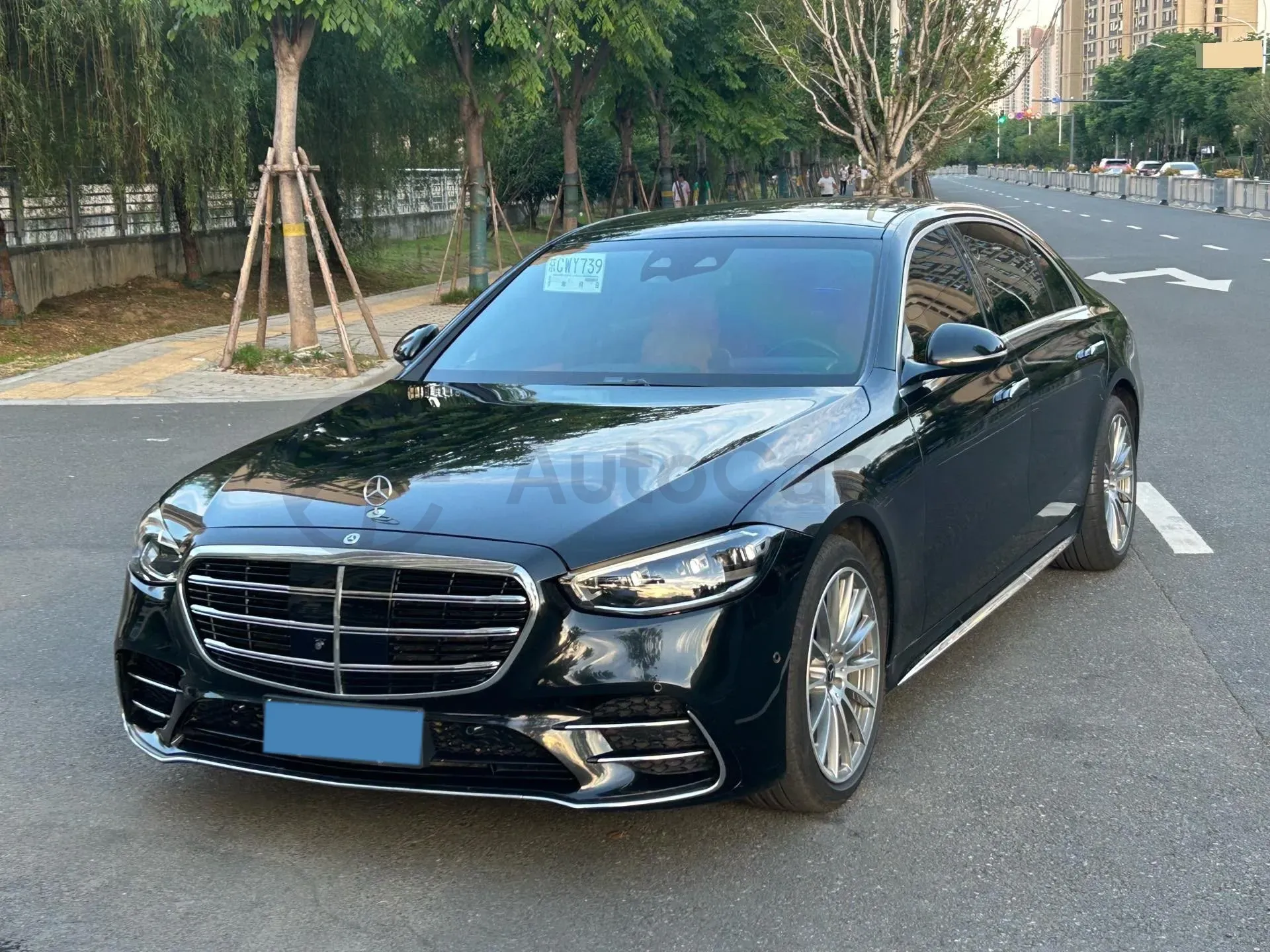 2022 Mercedes-Benz S Class 2.5T 367HP L6 9AT,autocango,china used car exporter,china ev exporter,chinese used car exporter,chinese used ev exporter