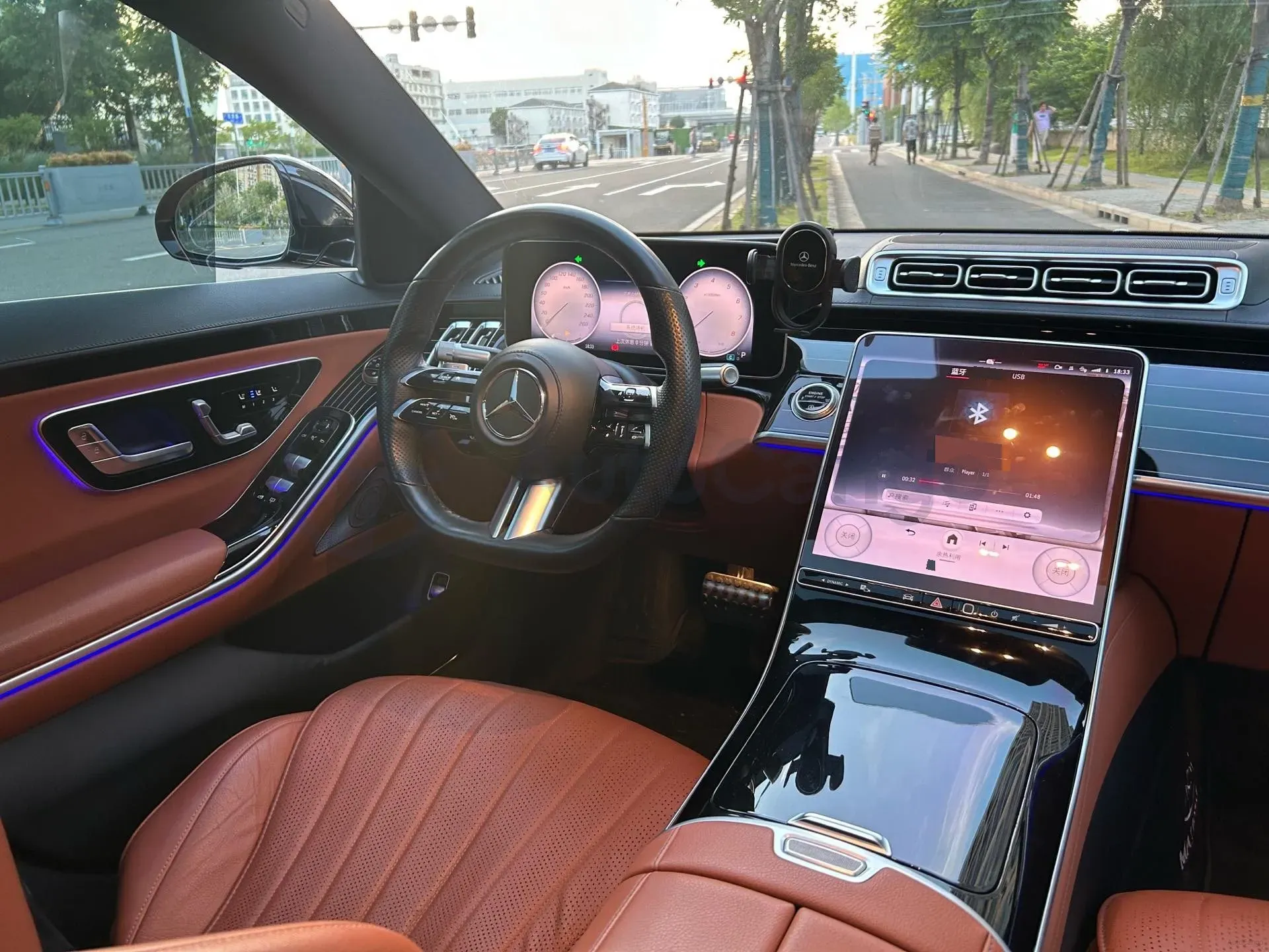 2022 Mercedes-Benz S Class 2.5T 367HP L6 9AT,autocango,china used car exporter,china ev exporter,chinese used car exporter,chinese used ev exporter