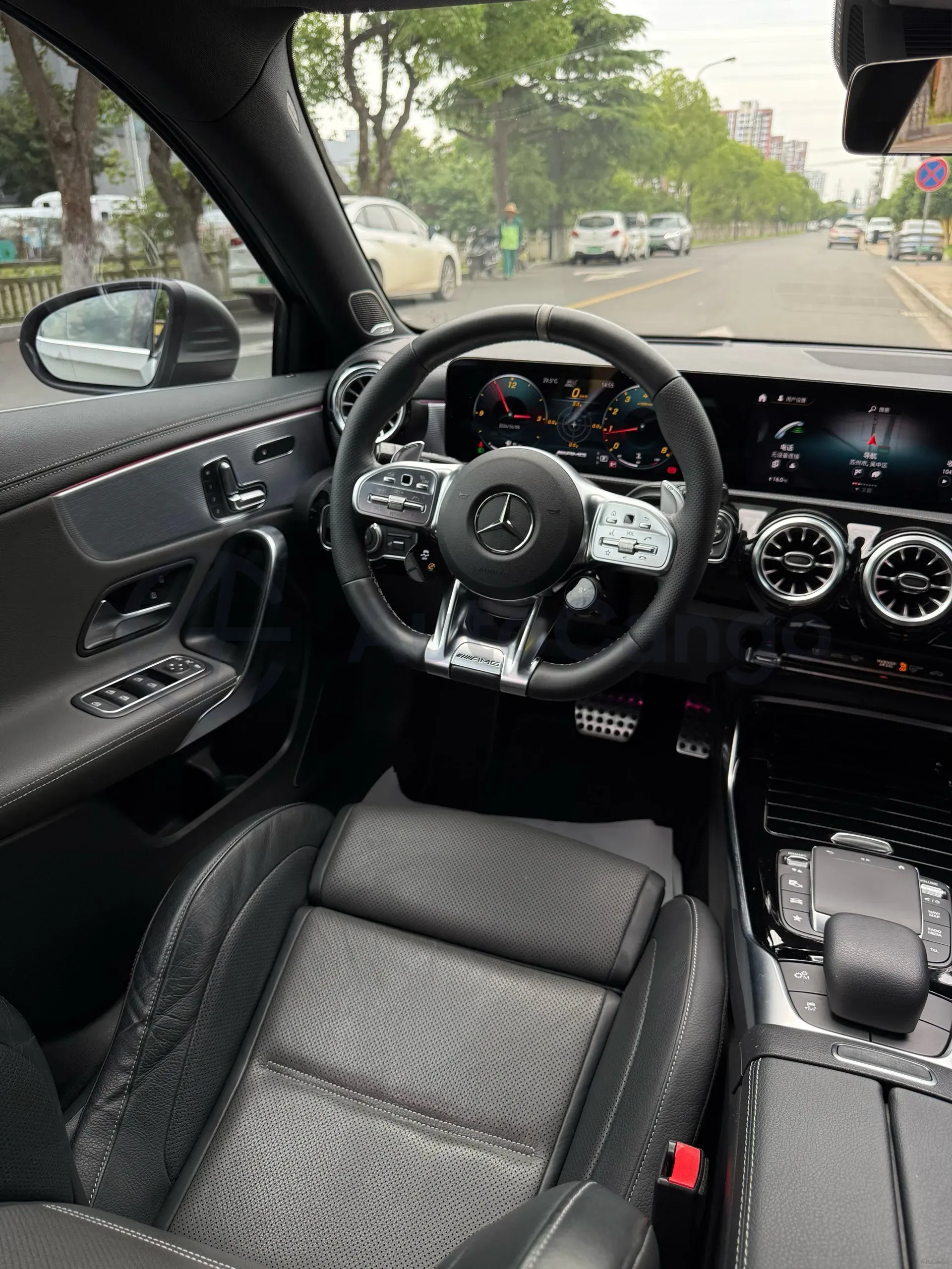 2020 Mercedes-Benz A AMG 2.0T 387HP L4 8DCT,autocango,china used car exporter,china ev exporter,chinese used car exporter,chinese used ev exporter