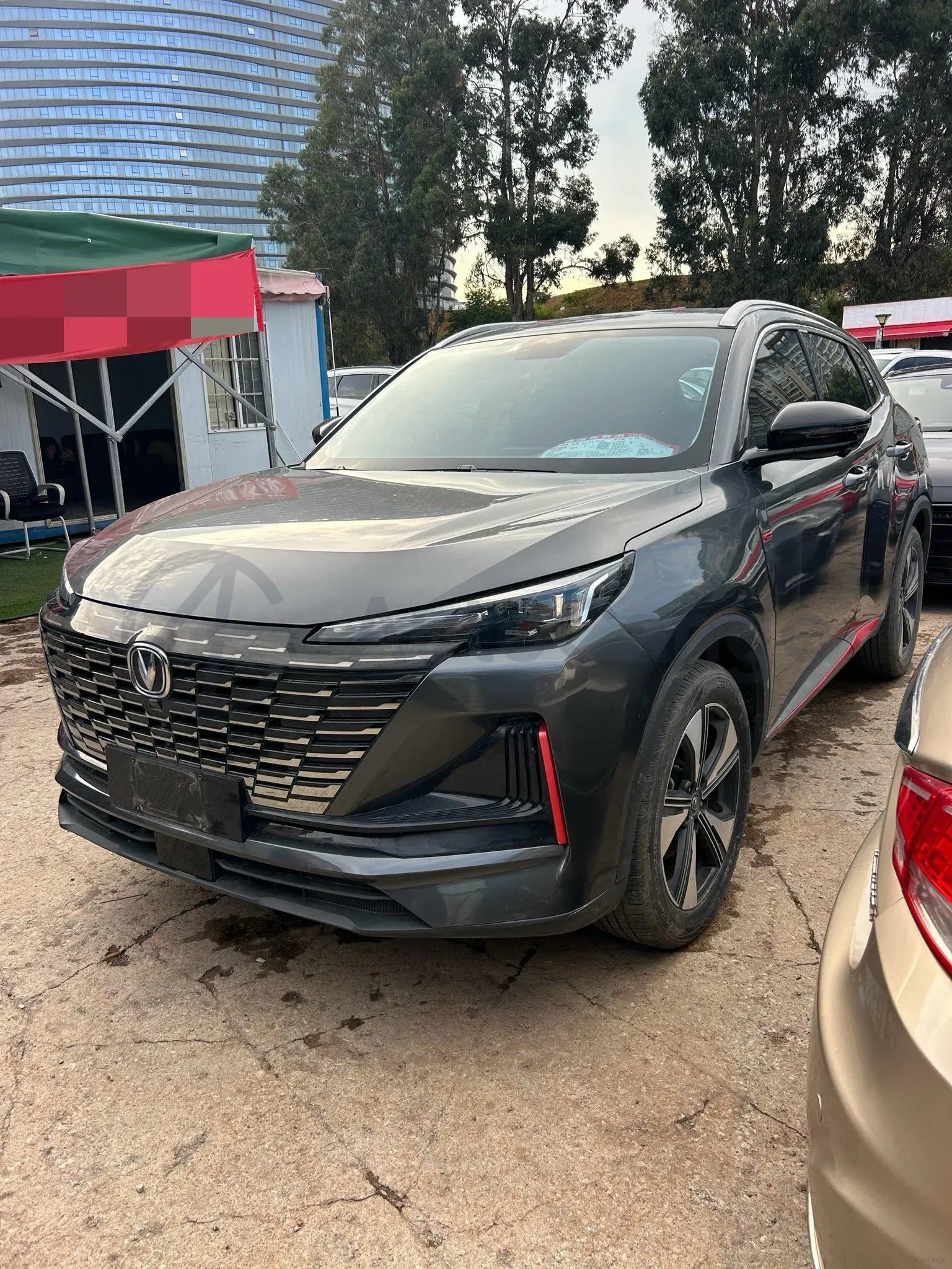 2022 ChangAn Oshan X7 Plus 1.5T 188HP L4 7DCT,autocango,china used car exporter,china ev exporter,chinese used car exporter,chinese used ev exporter