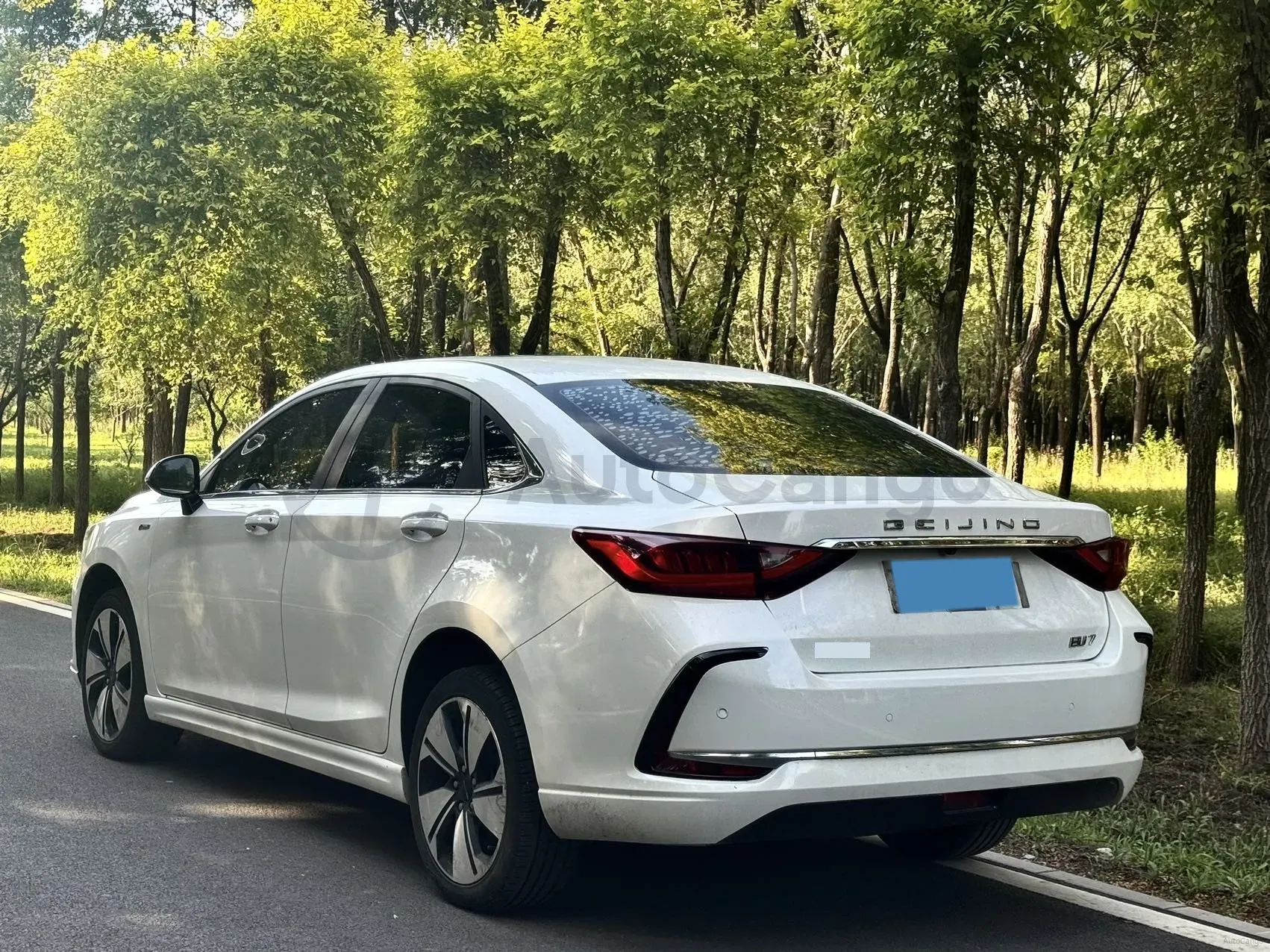 2019 BeiJing Auto EU7 BEV 60.225KWH,autocango,china used car exporter,china ev exporter,chinese used car exporter,chinese used ev exporter