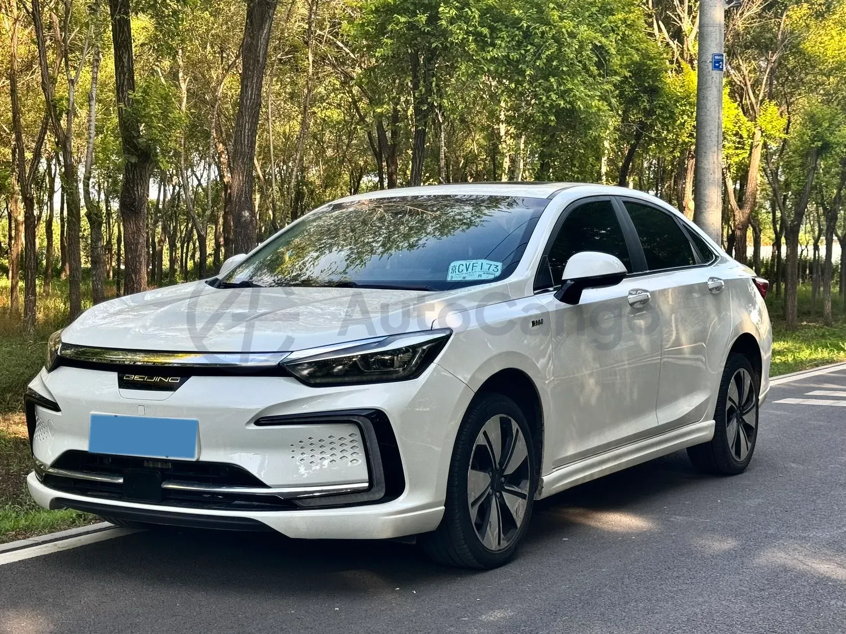 2019 BeiJing Auto EU7 BEV 60.225KWH,autocango,china used car exporter,china ev exporter,chinese used car exporter,chinese used ev exporter