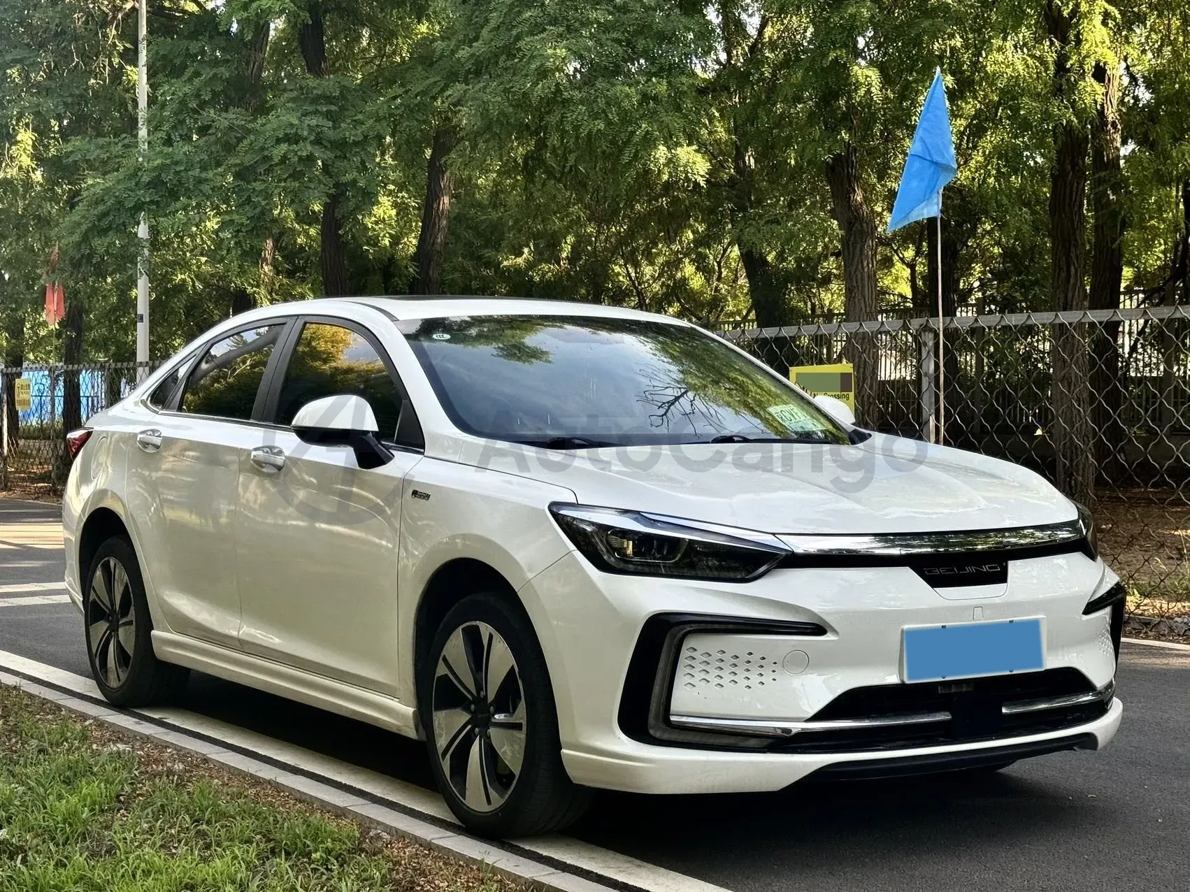 2019 BeiJing Auto EU7 BEV 60.225KWH,autocango,china used car exporter,china ev exporter,chinese used car exporter,chinese used ev exporter