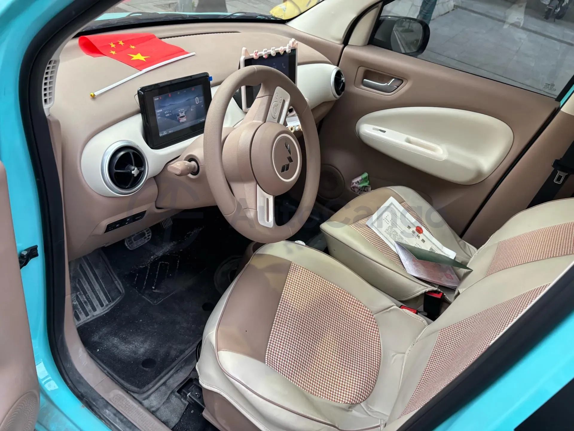 2025 WuLing HongGuang MINI EV BEV 16.2KWH,autocango,china used car exporter,china ev exporter,chinese used car exporter,chinese used ev exporter
