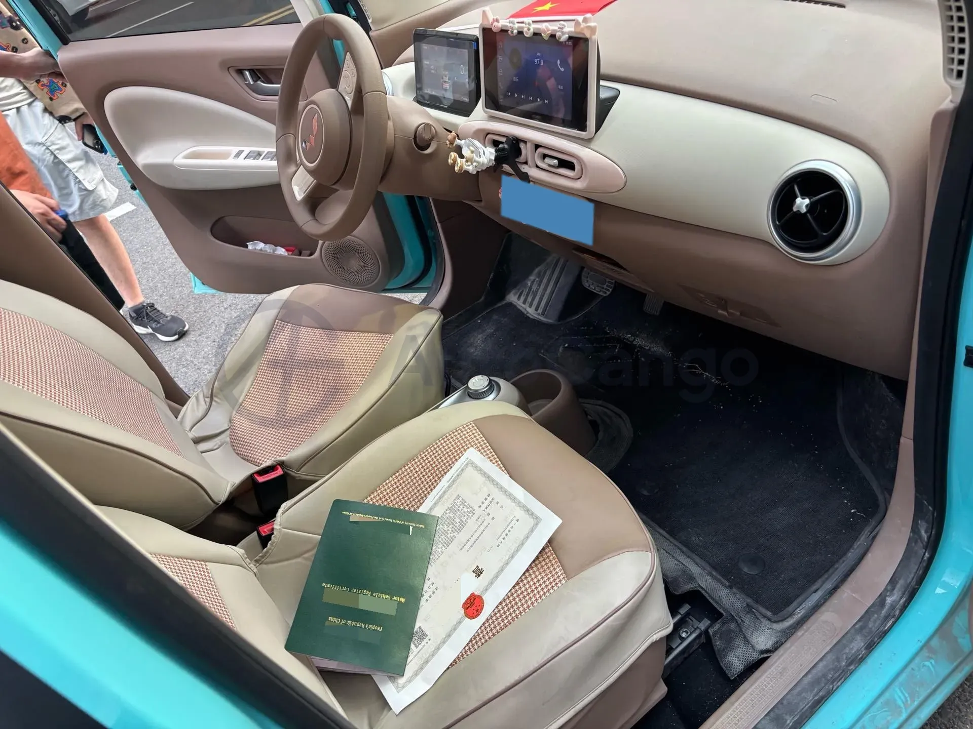 2025 WuLing HongGuang MINI EV BEV 16.2KWH,autocango,china used car exporter,china ev exporter,chinese used car exporter,chinese used ev exporter