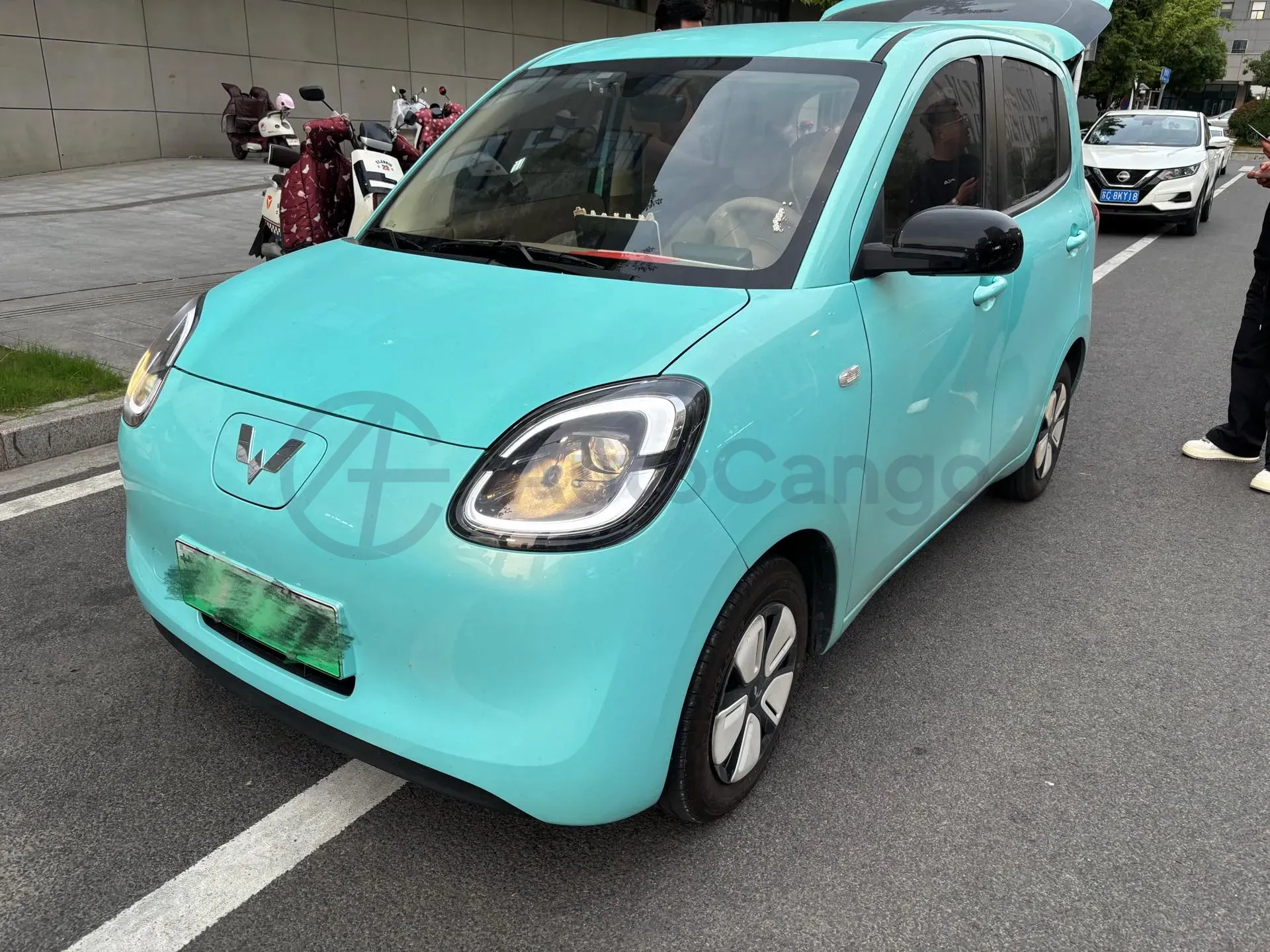 2025 WuLing HongGuang MINI EV BEV 16.2KWH,autocango,china used car exporter,china ev exporter,chinese used car exporter,chinese used ev exporter