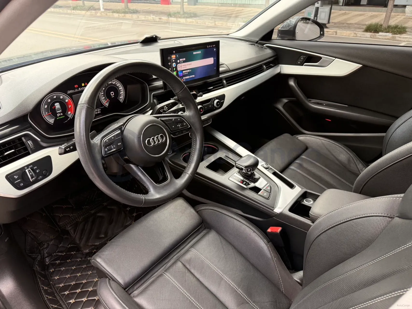 2020 Audi A4L 2.0T 190HP L4 7DCT,autocango,china used car exporter,china ev exporter,chinese used car exporter,chinese used ev exporter