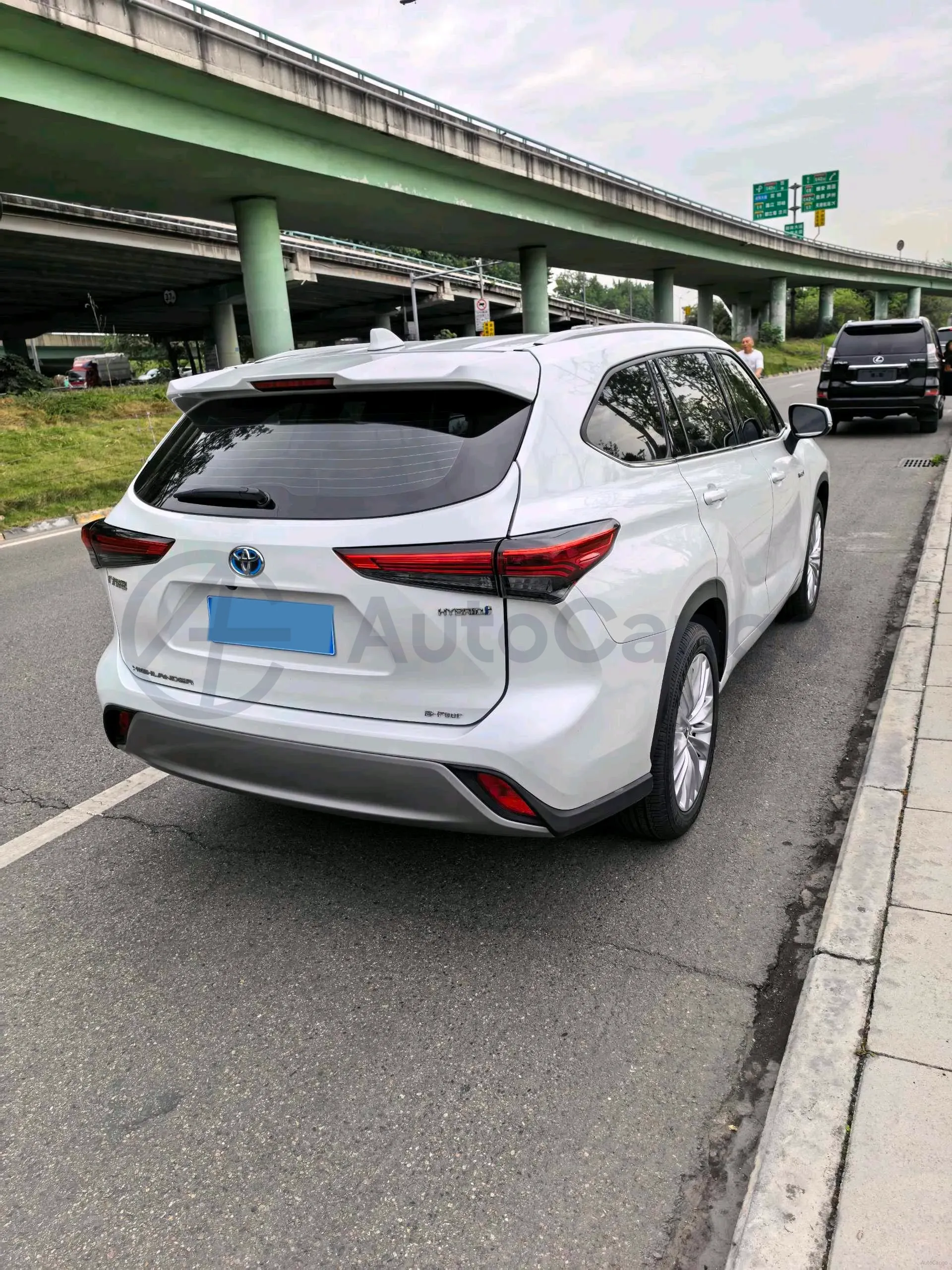 2023 Toyota Highlander 2.5L 189HP L4 E-CVT Hybrid,autocango,china used car exporter,china ev exporter,chinese used car exporter,chinese used ev exporter