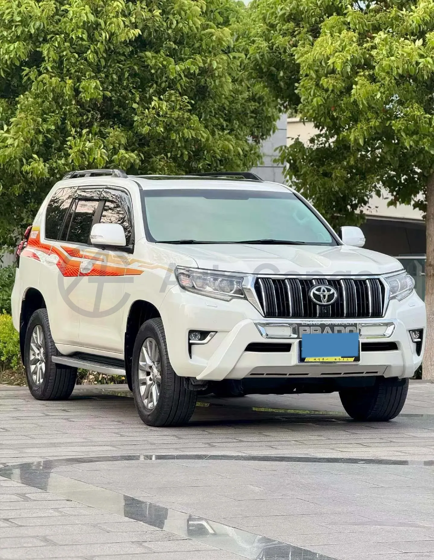2019 Toyota Land Cruiser Prado 3.5L 280HP V6 6AT,autocango,china used car exporter,china ev exporter,chinese used car exporter,chinese used ev exporter