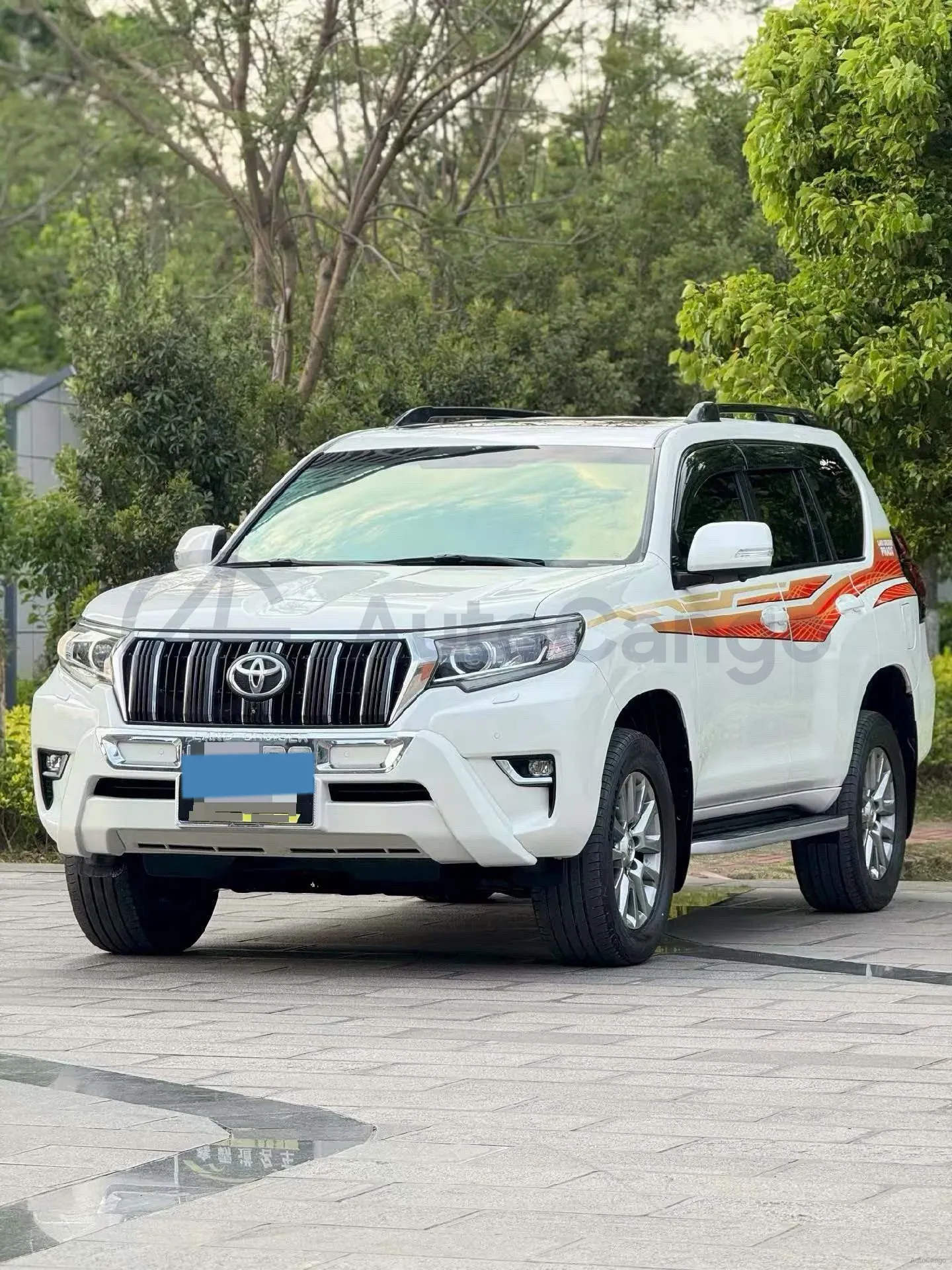 2019 Toyota Land Cruiser Prado 3.5L 280HP V6 6AT,autocango,china used car exporter,china ev exporter,chinese used car exporter,chinese used ev exporter