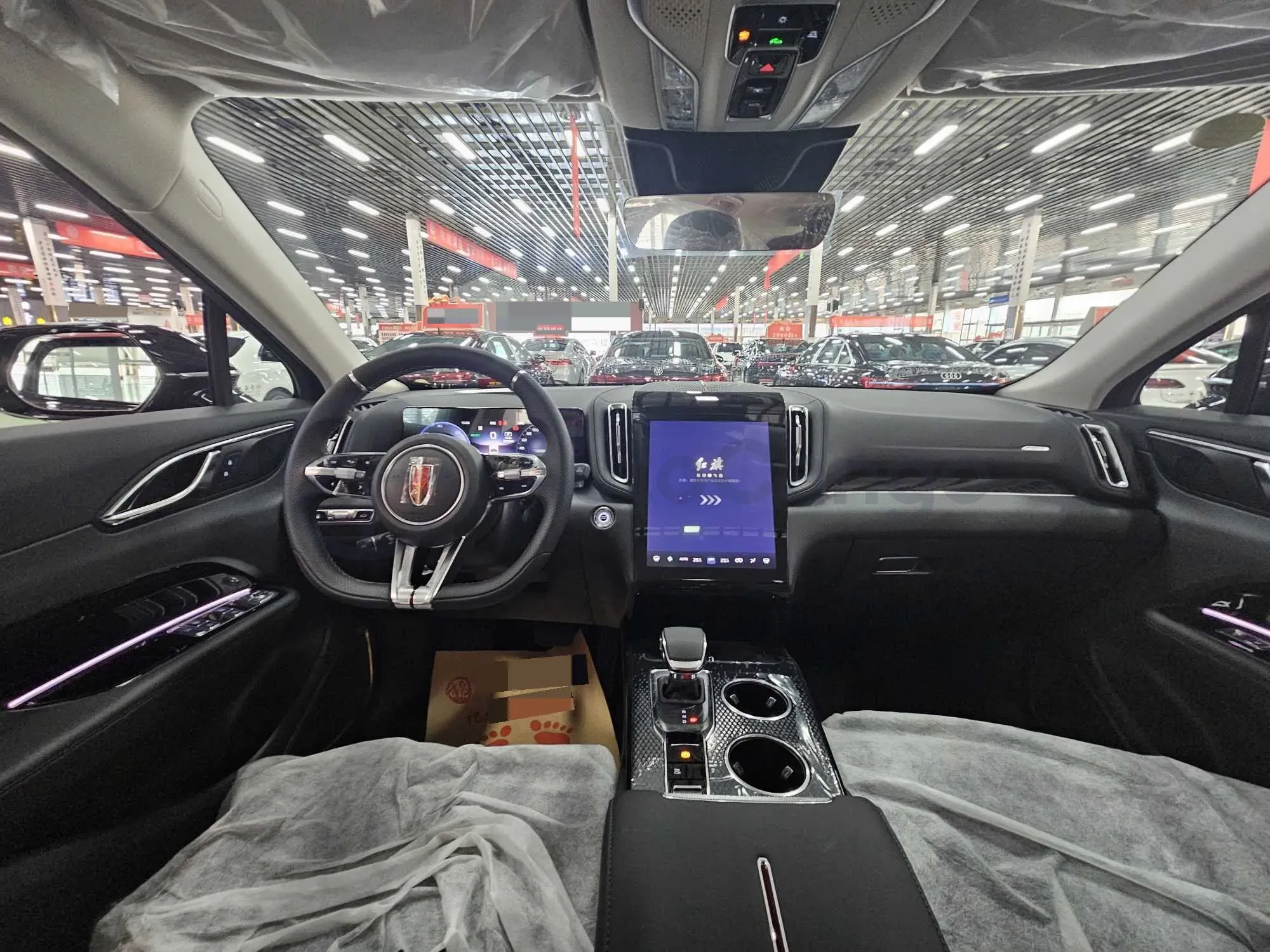 2025 HongQi HS3 1.5T 150HP L4 1DHT PHEV,autocango,china used car exporter,china ev exporter,chinese used car exporter,chinese used ev exporter
