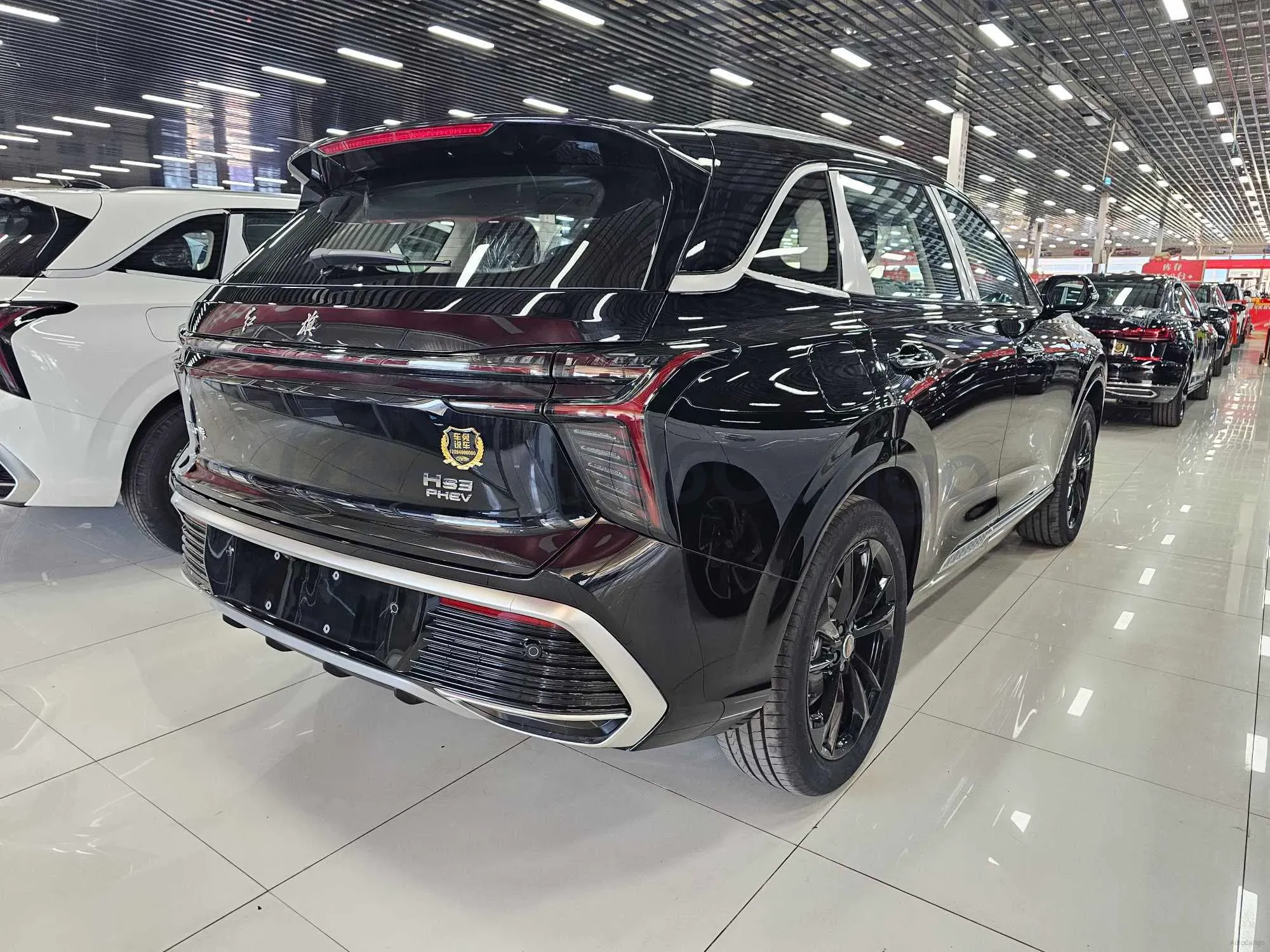 2025 HongQi HS3 1.5T 150HP L4 1DHT PHEV,autocango,china used car exporter,china ev exporter,chinese used car exporter,chinese used ev exporter