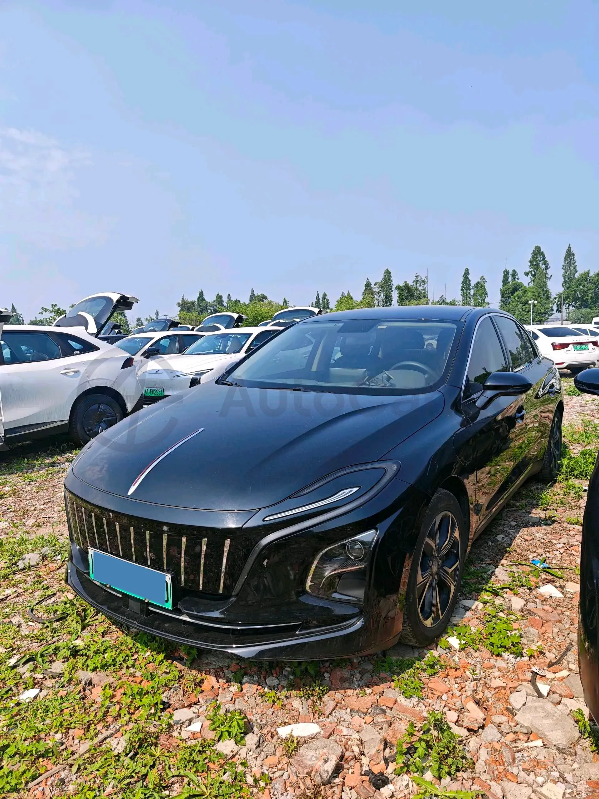 2021 HongQi E-QM5 BEV 54KWH,autocango,china used car exporter,china ev exporter,chinese used car exporter,chinese used ev exporter