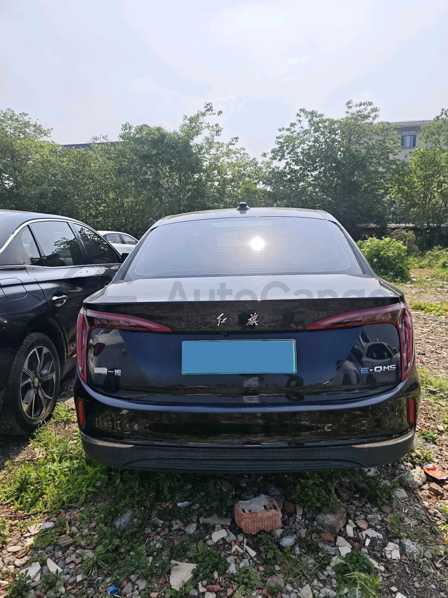 2021 HongQi E-QM5 BEV 54KWH,autocango,china used car exporter,china ev exporter,chinese used car exporter,chinese used ev exporter
