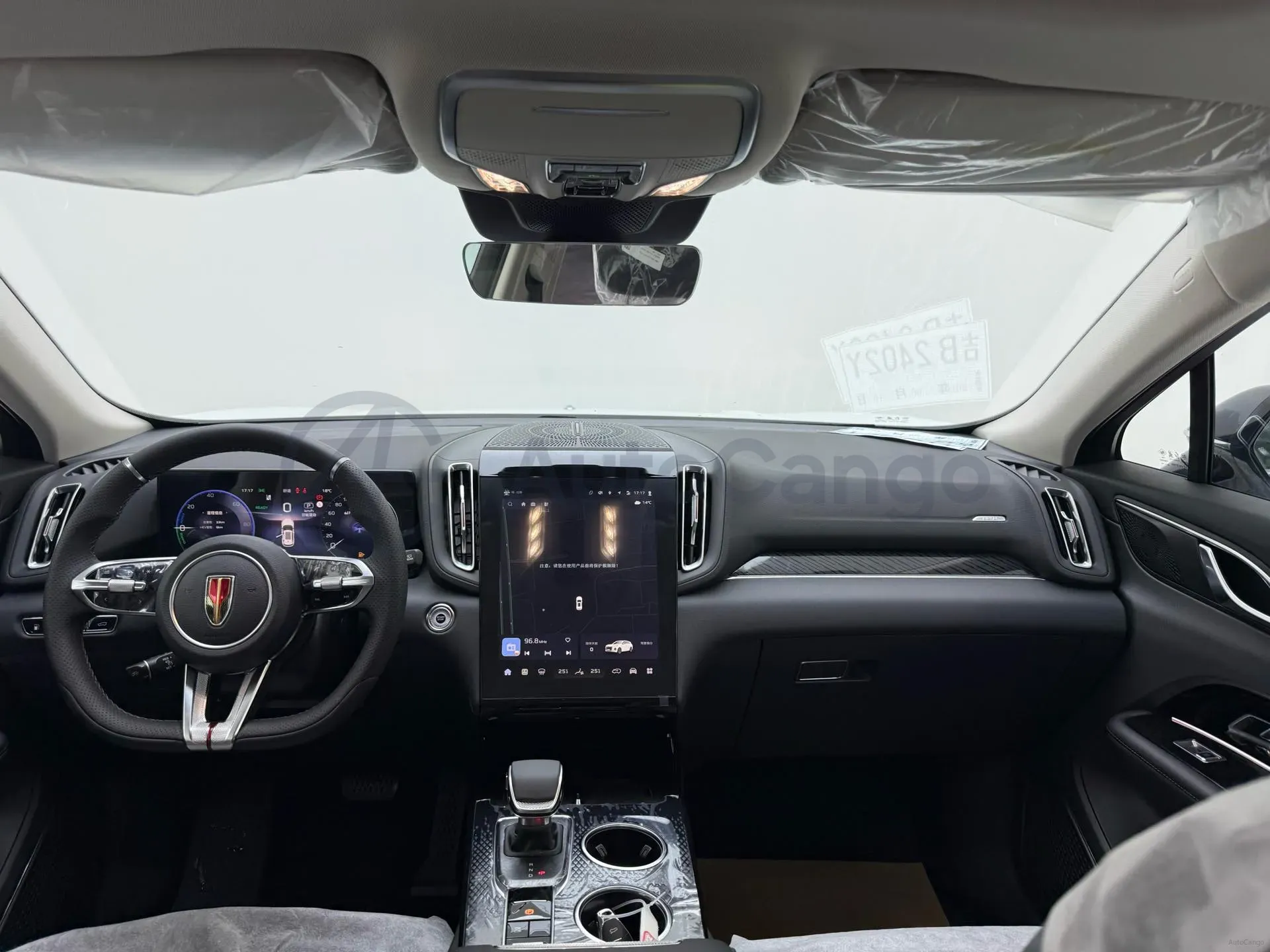 2025 HongQi HS3 1.5T 150HP L4 1DHT PHEV,autocango,china used car exporter,china ev exporter,chinese used car exporter,chinese used ev exporter