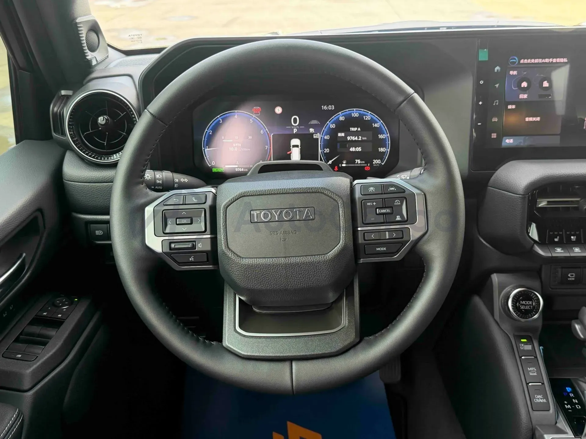 2025 Toyota Land Cruiser Prado 2.4T 282HP L4 8AT Hybrid 5.1KWH,autocango,china used car exporter,china ev exporter,chinese used car exporter,chinese used ev exporter