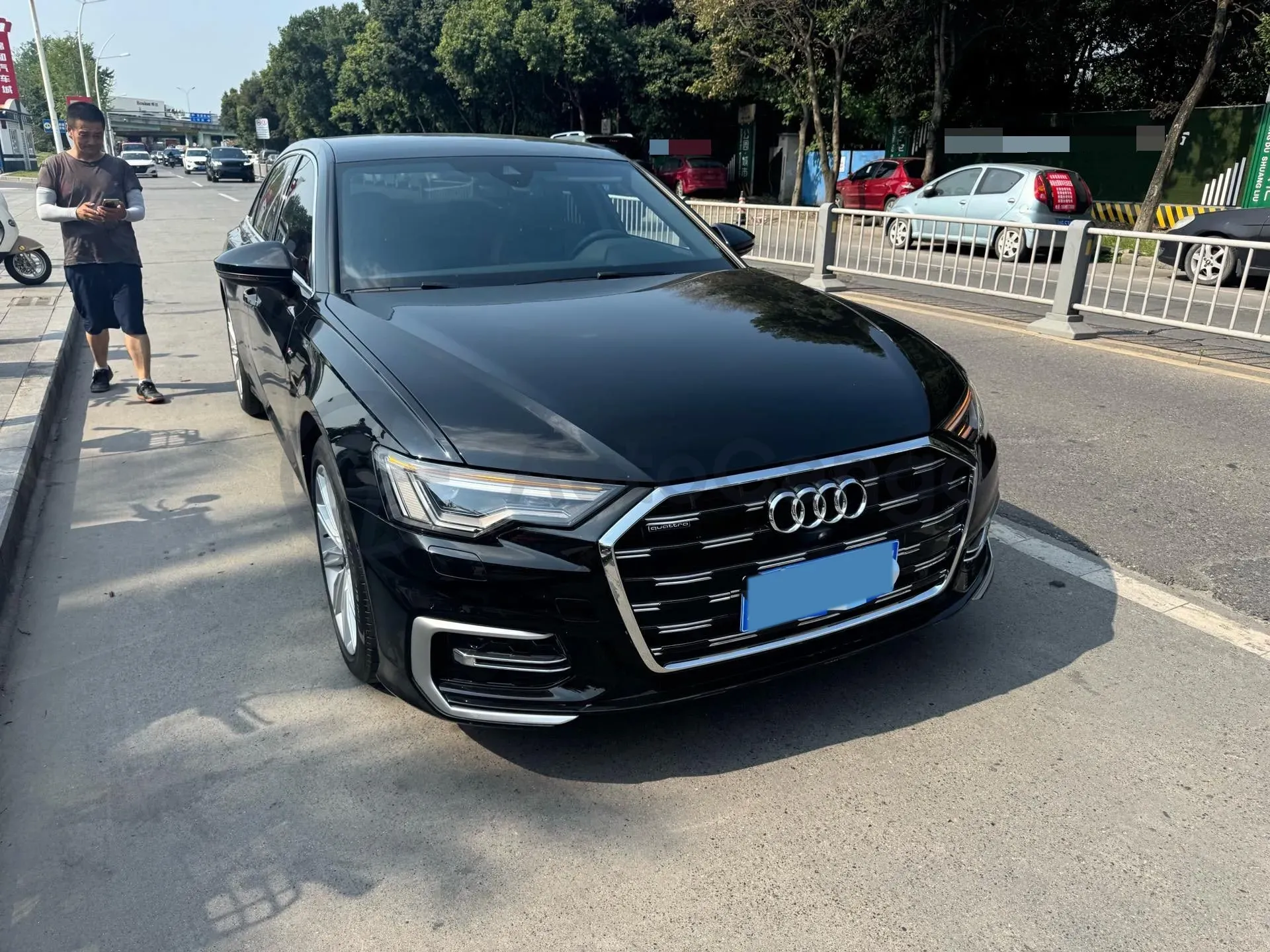 2022 Audi A6L 2.0T 224HP L4 7DCT,autocango,china used car exporter,china ev exporter,chinese used car exporter,chinese used ev exporter