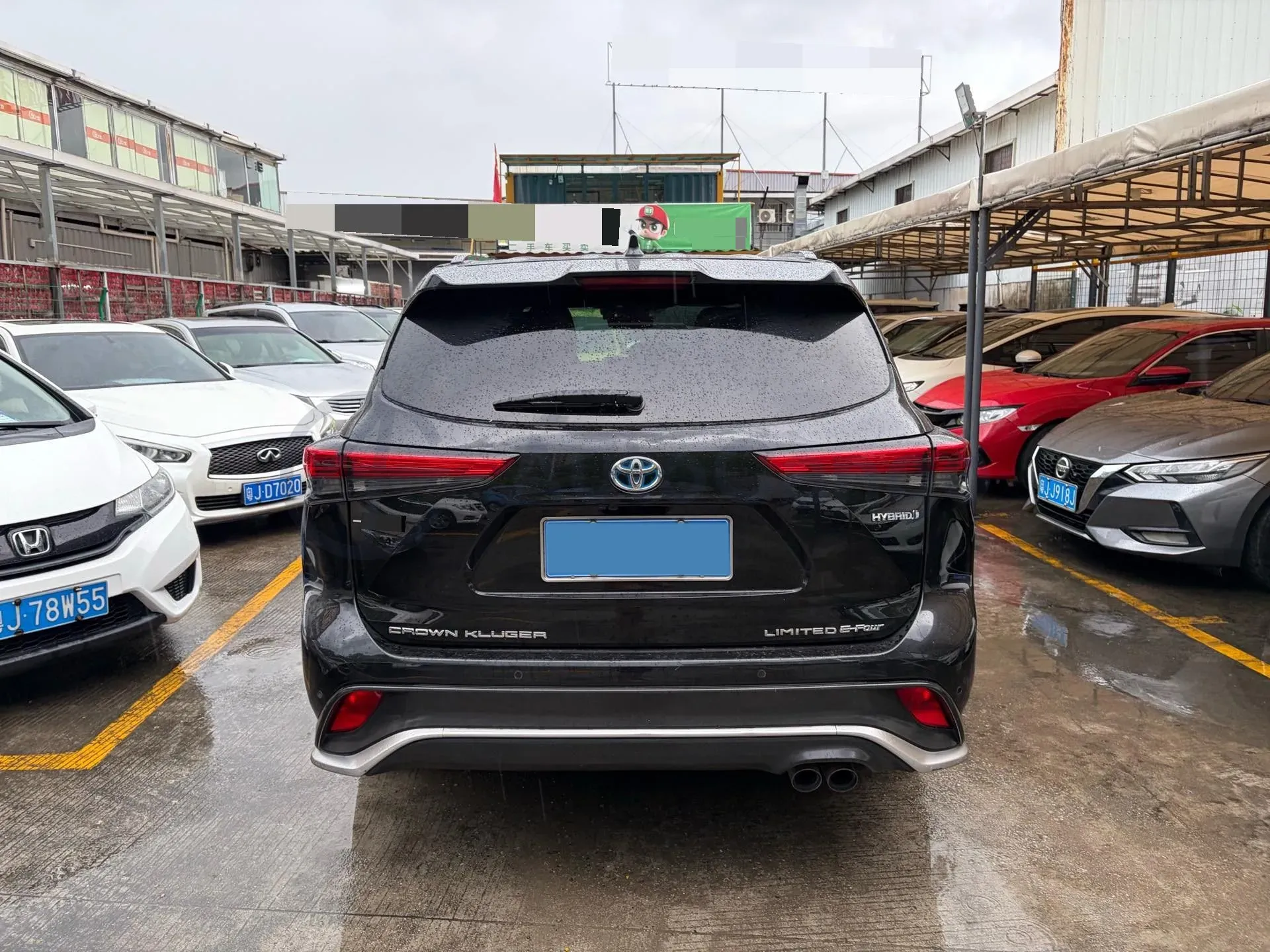 2022 Toyota Crown Kluger 2.5L 192HP L4 E-CVT Hybrid,autocango,china used car exporter,china ev exporter,chinese used car exporter,chinese used ev exporter