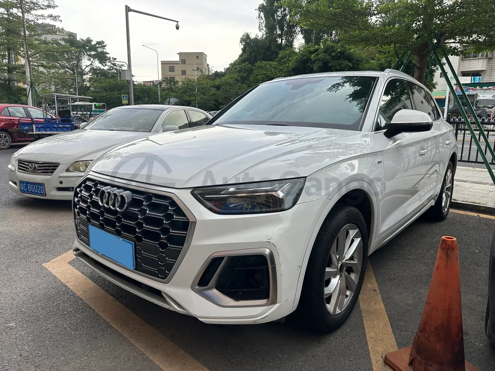 2021 Audi Q5L 2.0T 190HP L4 7DCT,autocango,china used car exporter,china ev exporter,chinese used car exporter,chinese used ev exporter