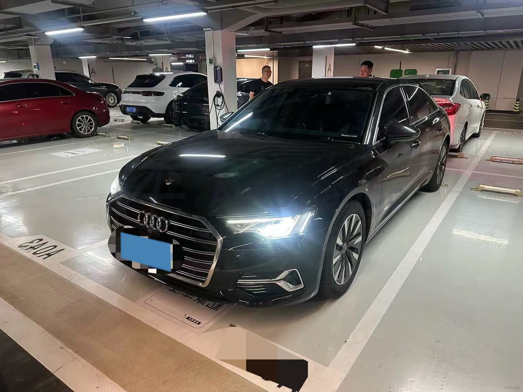 2023 Audi A6L 2.0T 245HP L4 7DCT,autocango,china used car exporter,china ev exporter,chinese used car exporter,chinese used ev exporter