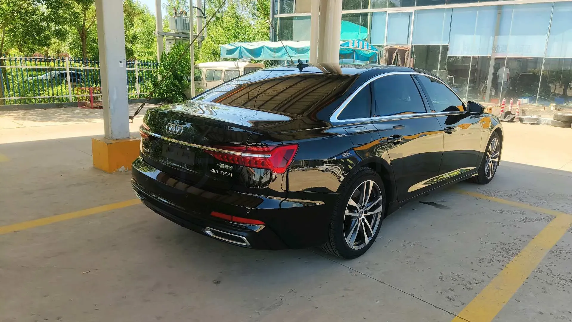 2021 Audi A6L 2.0T 190HP L4 7DCT,autocango,china used car exporter,china ev exporter,chinese used car exporter,chinese used ev exporter