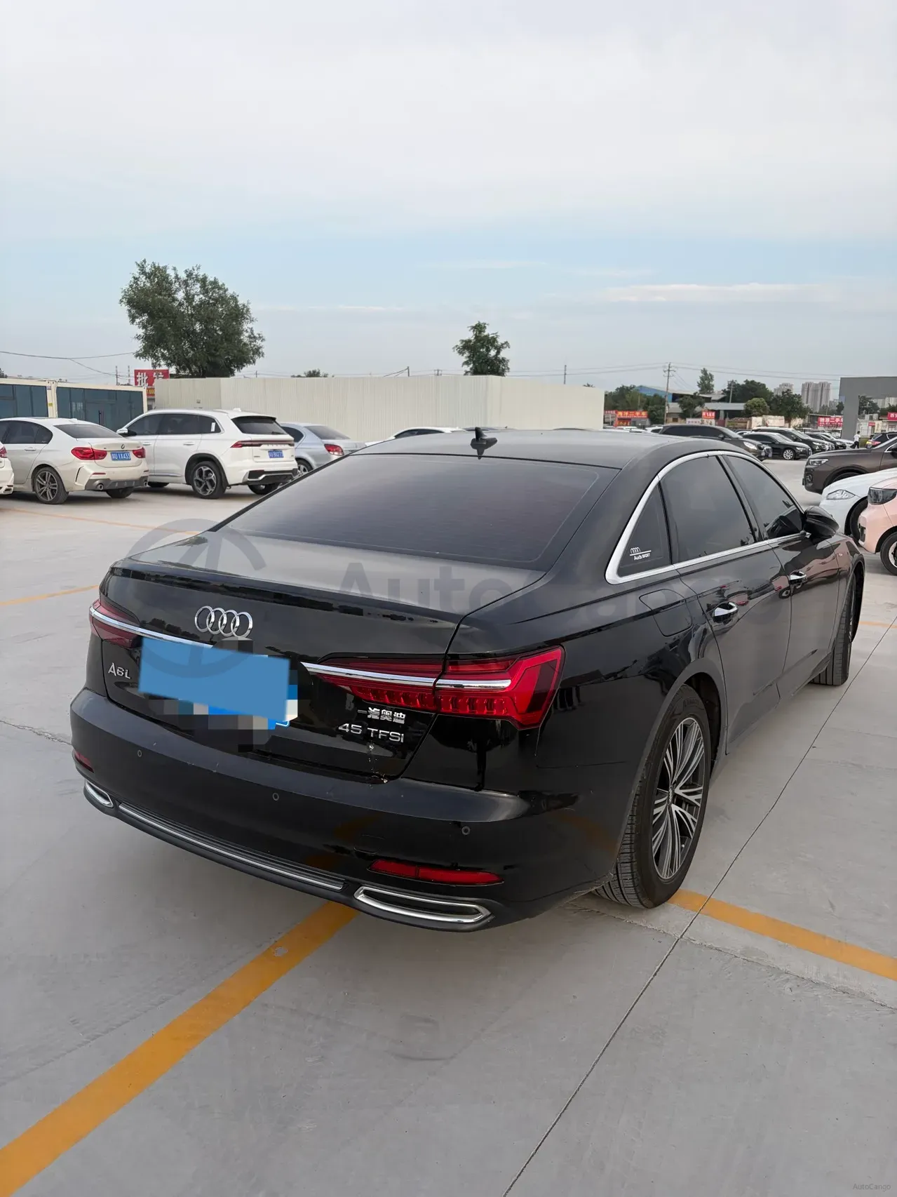 2021 Audi A6L 2.0T 190HP L4 7DCT,autocango,china used car exporter,china ev exporter,chinese used car exporter,chinese used ev exporter