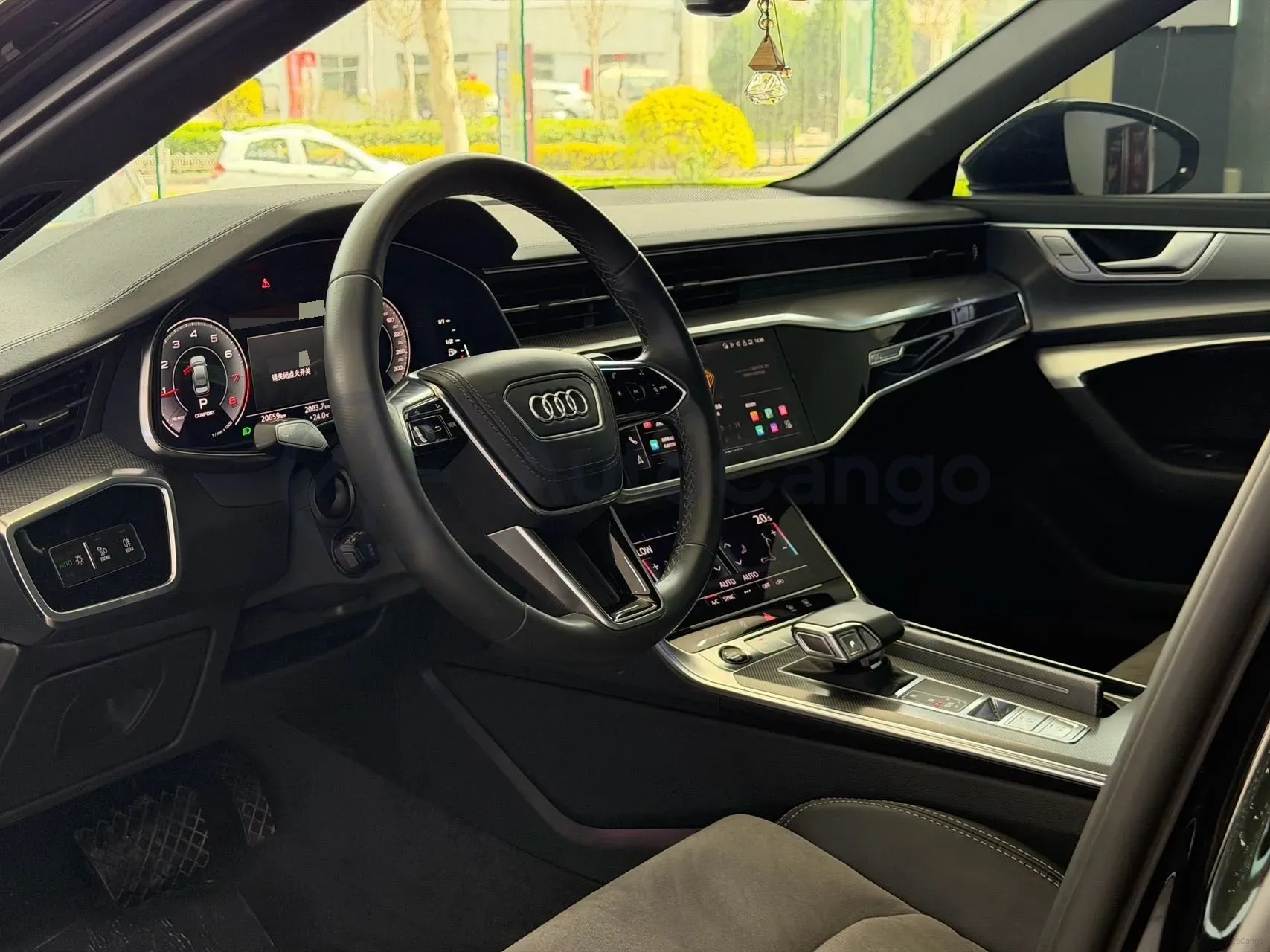 2023 Audi A6L 2.0T 245HP L4 7DCT,autocango,china used car exporter,china ev exporter,chinese used car exporter,chinese used ev exporter