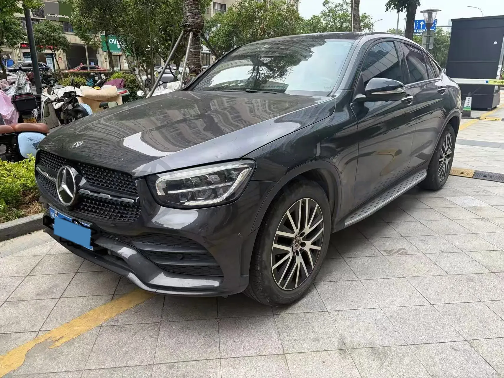 2020 Mercedes-Benz GLC Coupe 2.0T 258HP L4 9AT,autocango,china used car exporter,china ev exporter,chinese used car exporter,chinese used ev exporter