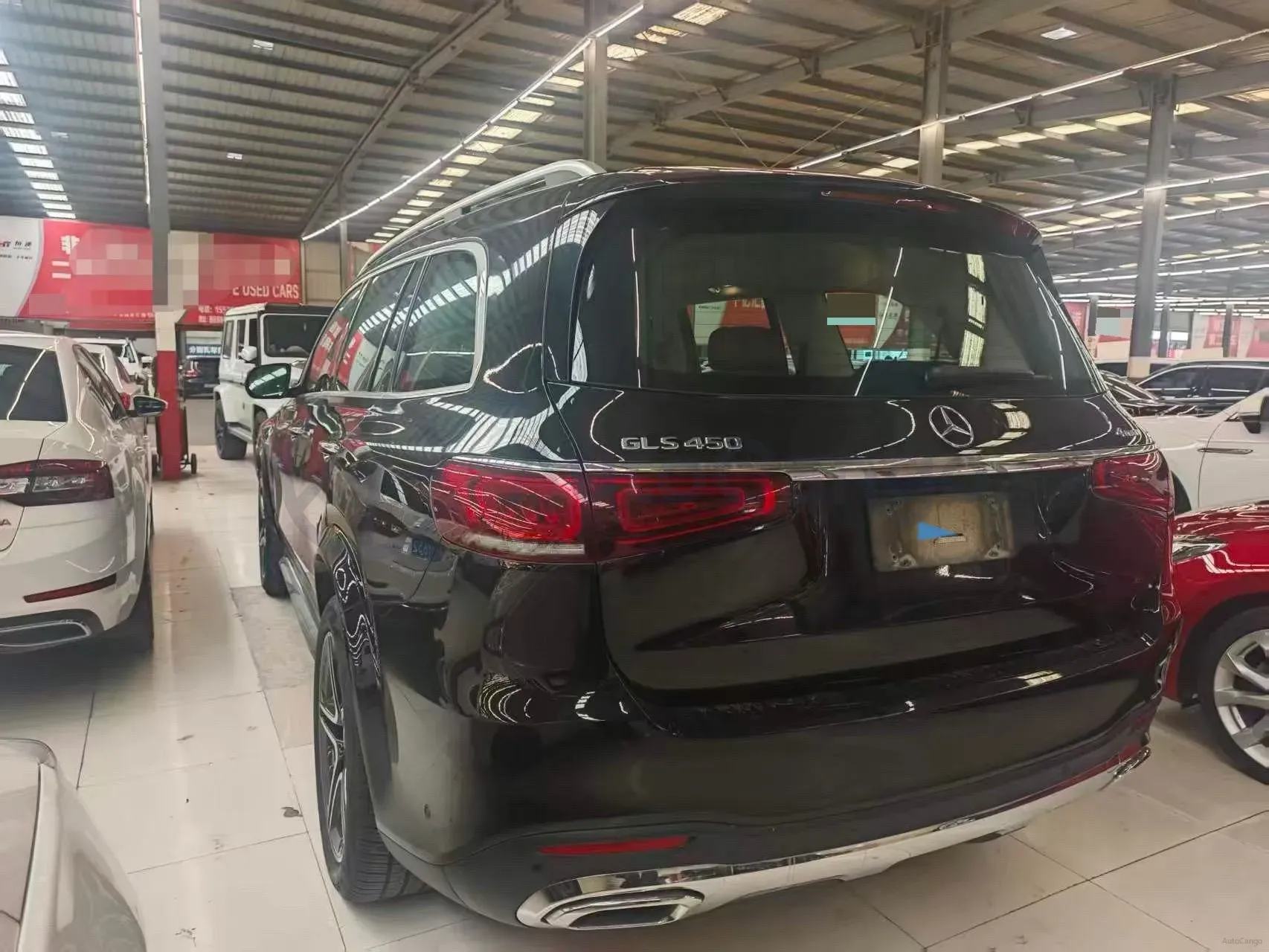 2023 Mercedes-Benz GLS Class 3.0T 367HP L6 9AT,autocango,china used car exporter,china ev exporter,chinese used car exporter,chinese used ev exporter