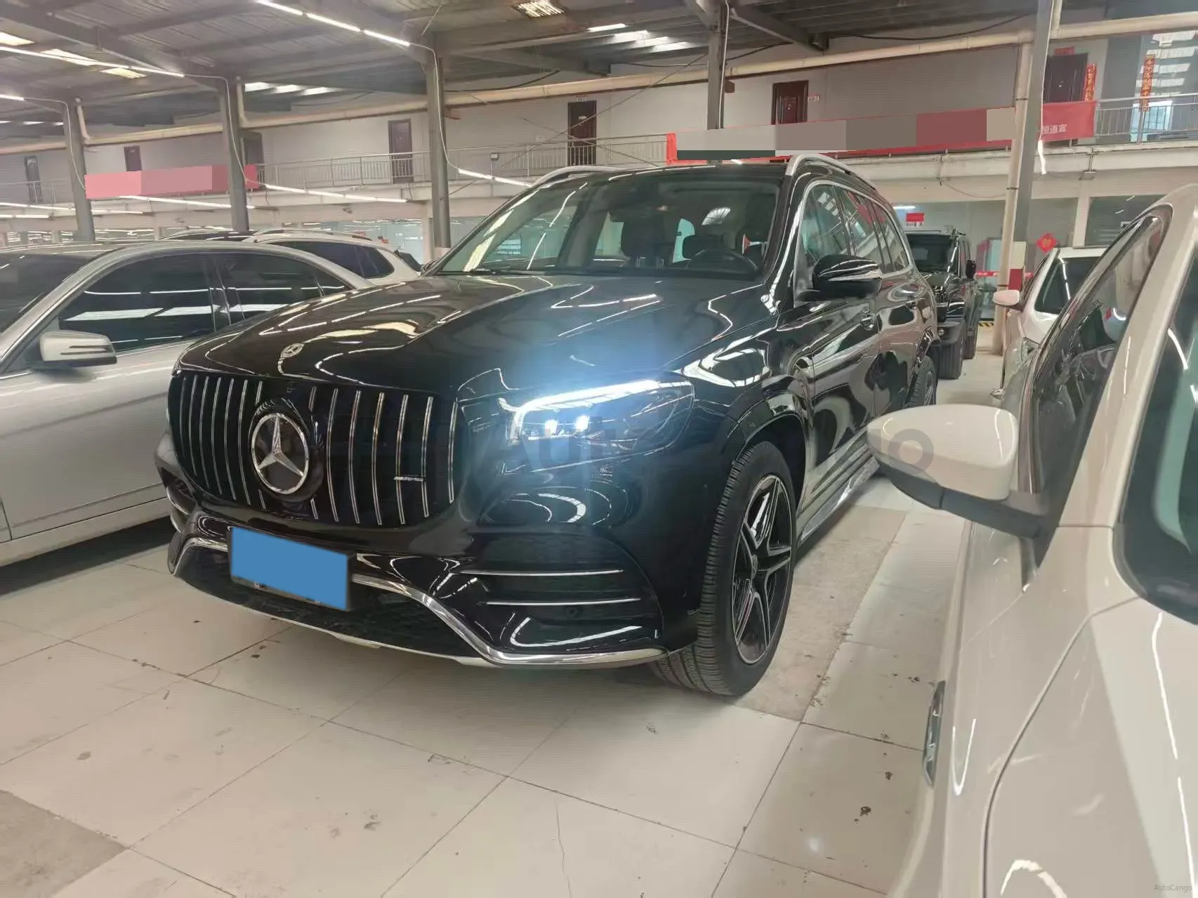 2023 Mercedes-Benz GLS Class 3.0T 367HP L6 9AT,autocango,china used car exporter,china ev exporter,chinese used car exporter,chinese used ev exporter