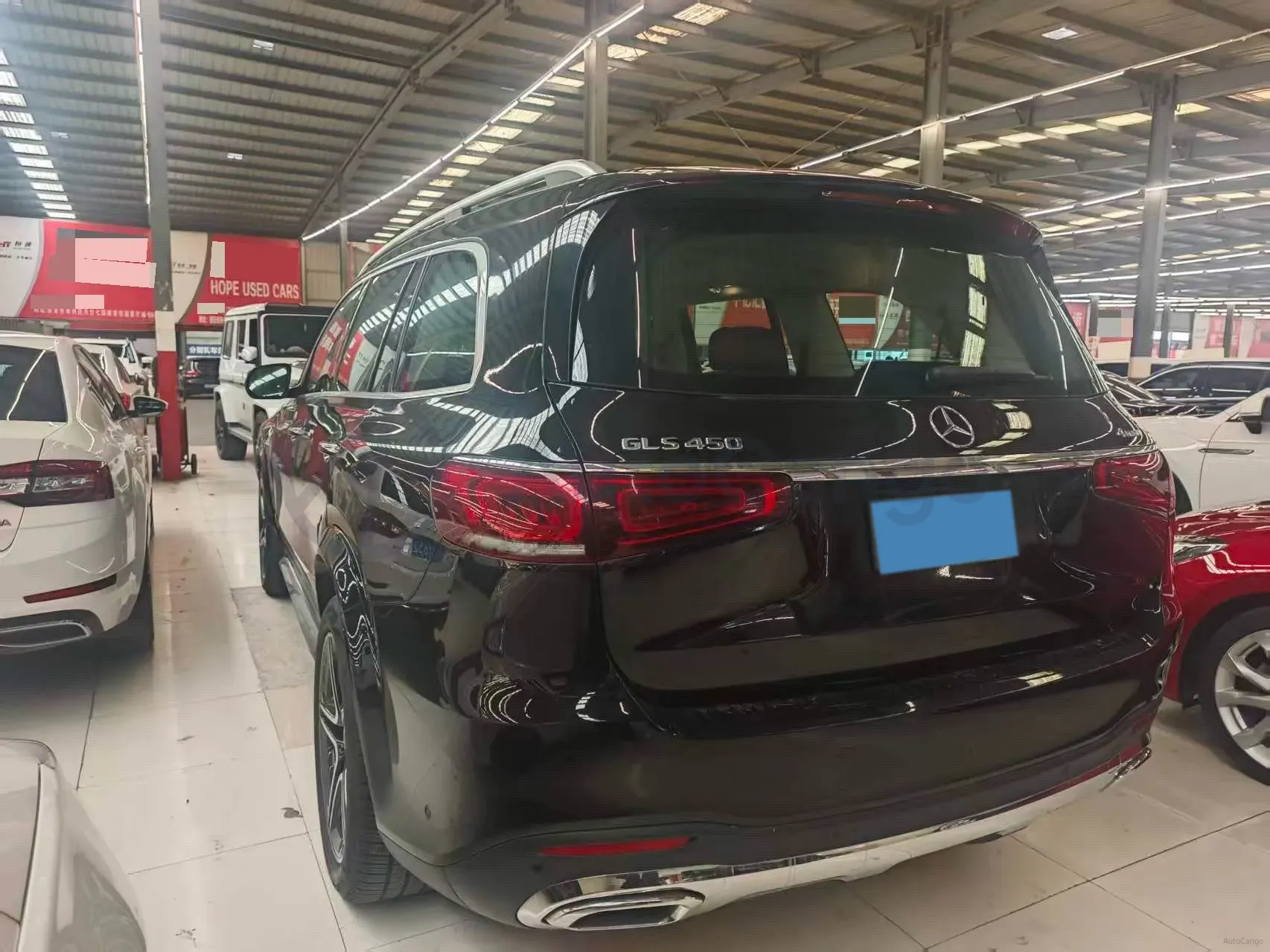 2023 Mercedes-Benz GLS Class 3.0T 367HP L6 9AT,autocango,china used car exporter,china ev exporter,chinese used car exporter,chinese used ev exporter