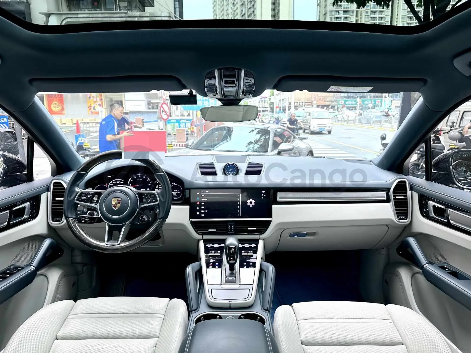 2022 Porsche Cayenne 2.9T 440HP V6 8AT,autocango,china used car exporter,china ev exporter,chinese used car exporter,chinese used ev exporter