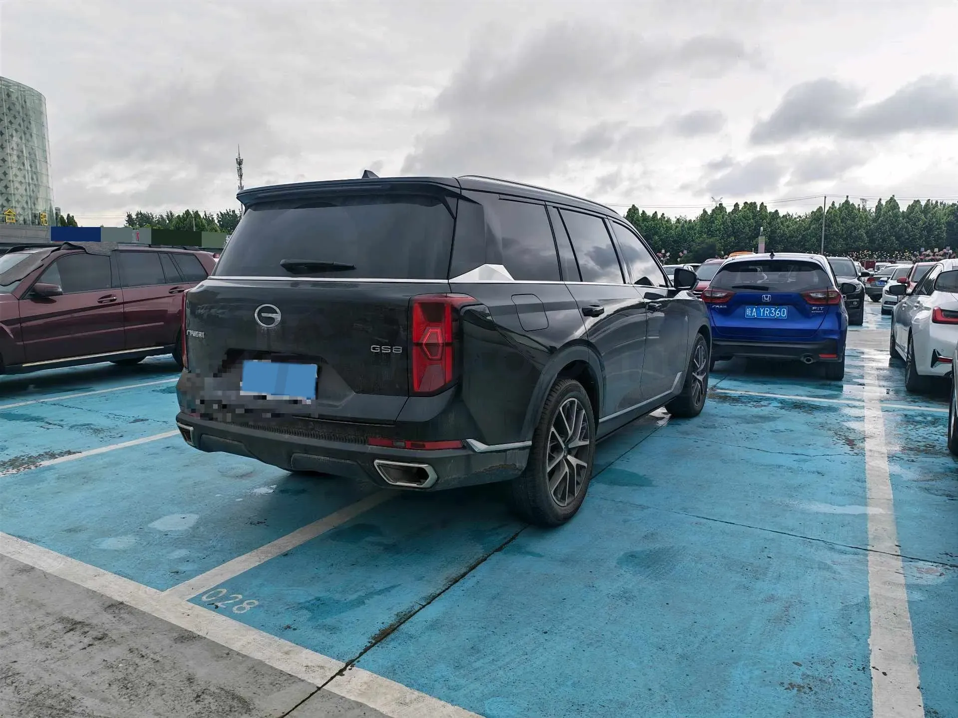 2024 GAC Trumpchi GS8 2.0T 252HP L4 8AT,autocango,china used car exporter,china ev exporter,chinese used car exporter,chinese used ev exporter