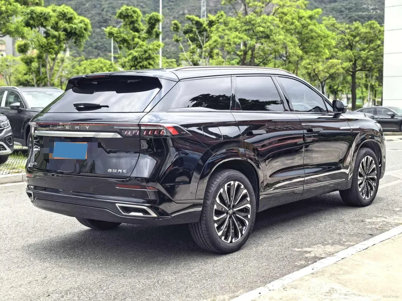 2023 Chery Tiggo 9 2.0T 261HP L4 7DCT,autocango,china used car exporter,china ev exporter,chinese used car exporter,chinese used ev exporter
